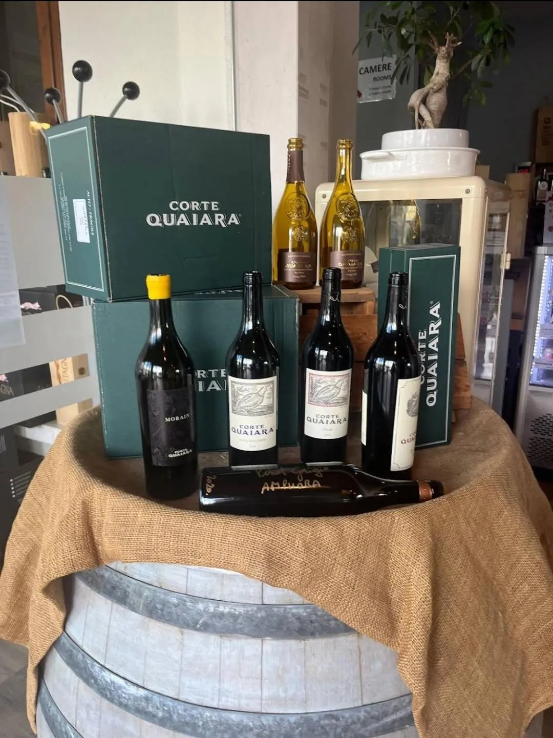 Food and drinks in Locanda Avanguardia