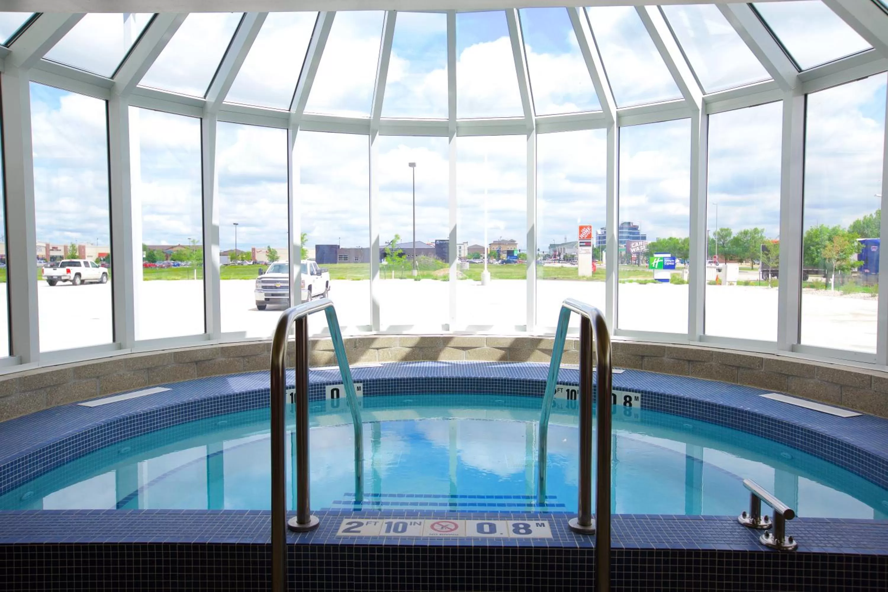Swimming Pool in Holiday Inn Express Fargo SW I94 Medical Center, an IHG Hotel