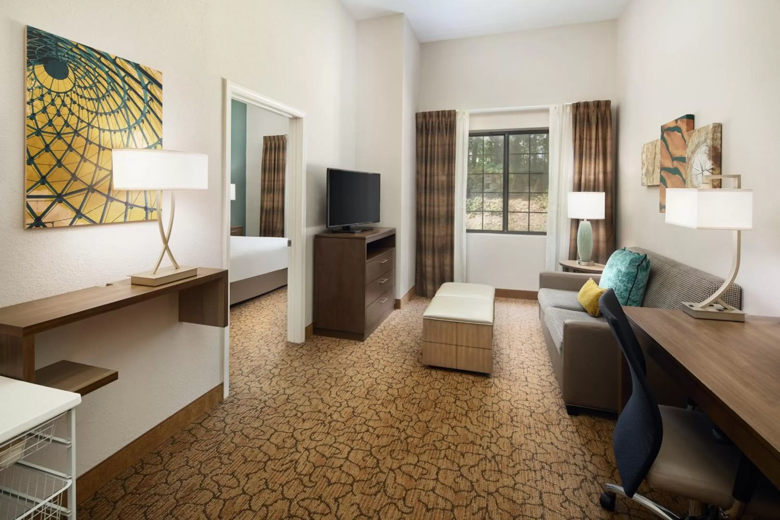 King Studio Suite with Hearing Accessible Tub in Staybridge Suites Of Durham - Chapel Hill - RTP by IHG King Studio Suite with Hearing Accessible Tub in Staybridge Suites Of Durham - Chapel Hill - RTP by IHG