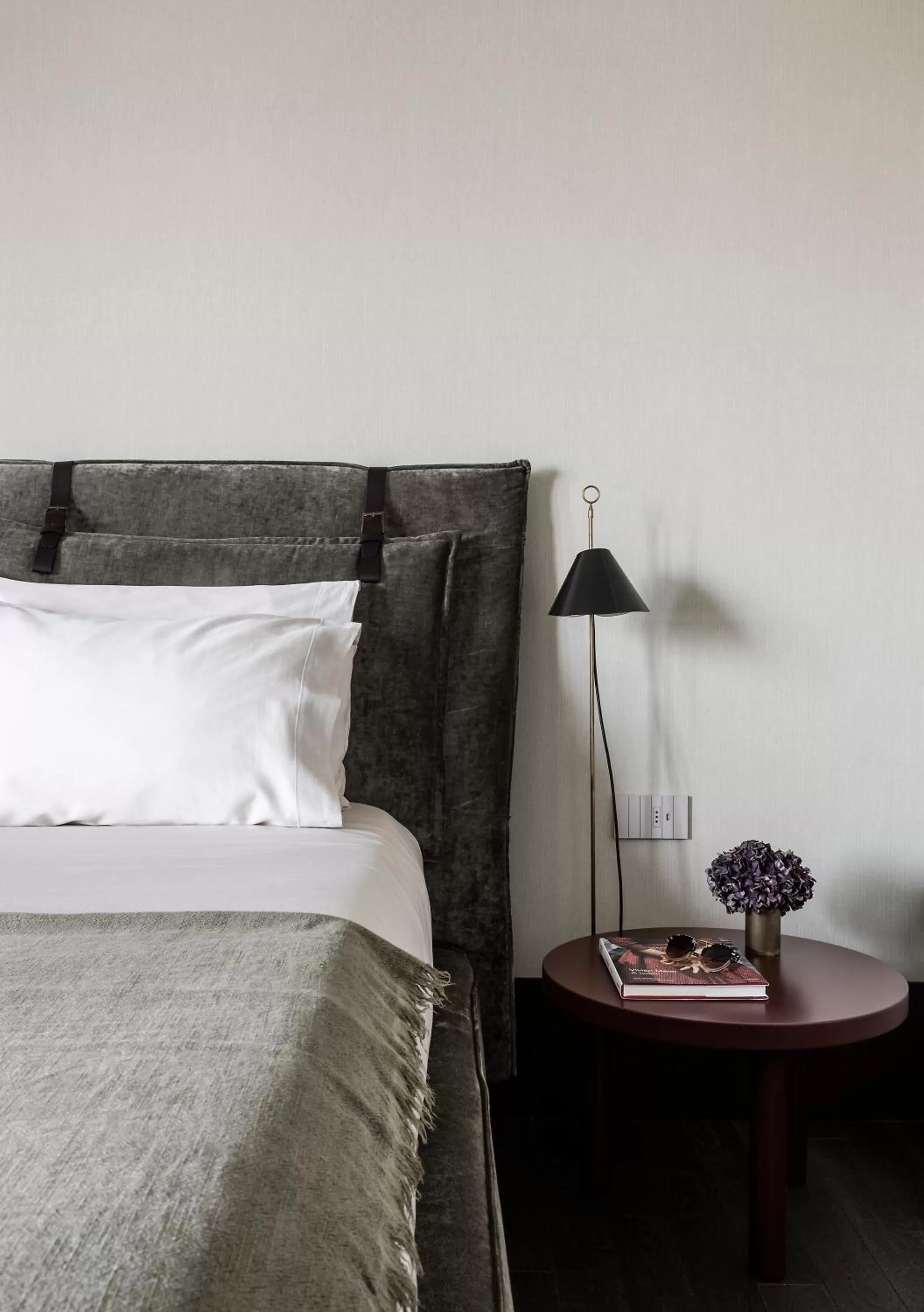 Decorative detail, Bed in Litta Palace Milano