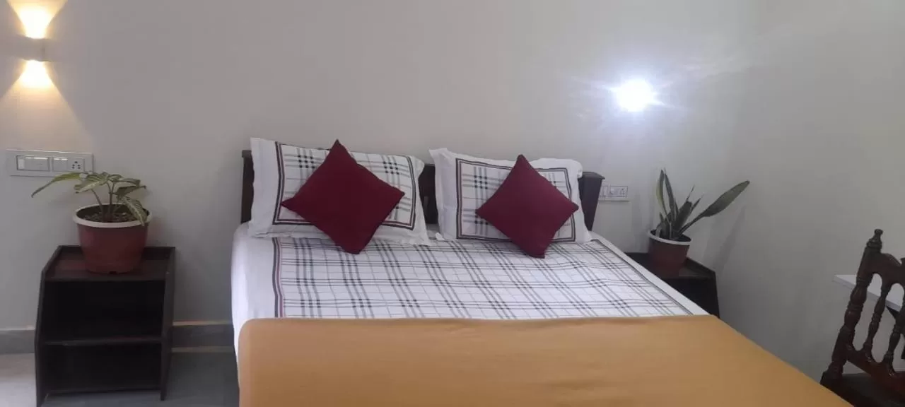 Bed in Nature Villa Kochi