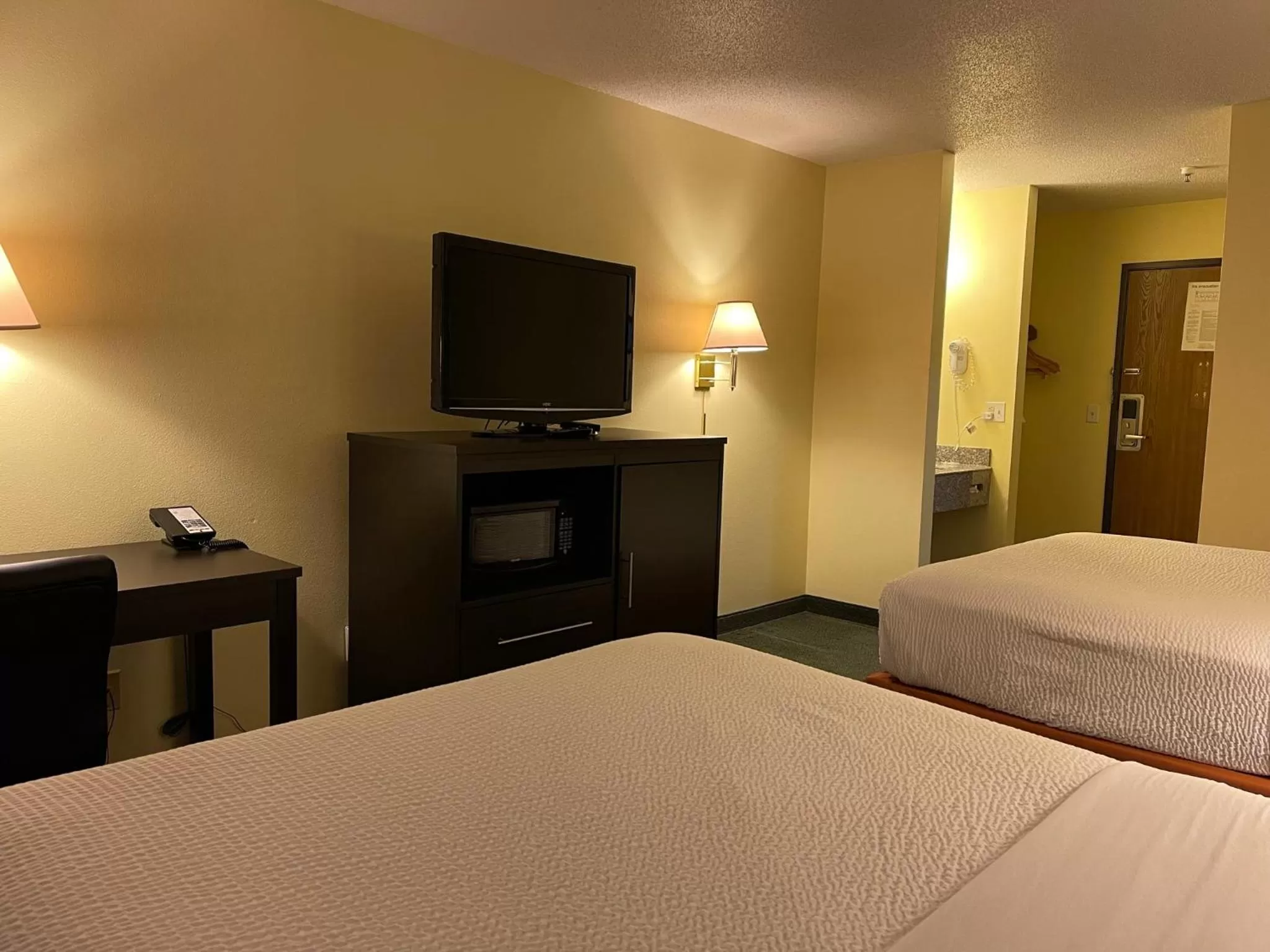 Bed in Super 8 by Wyndham Colby