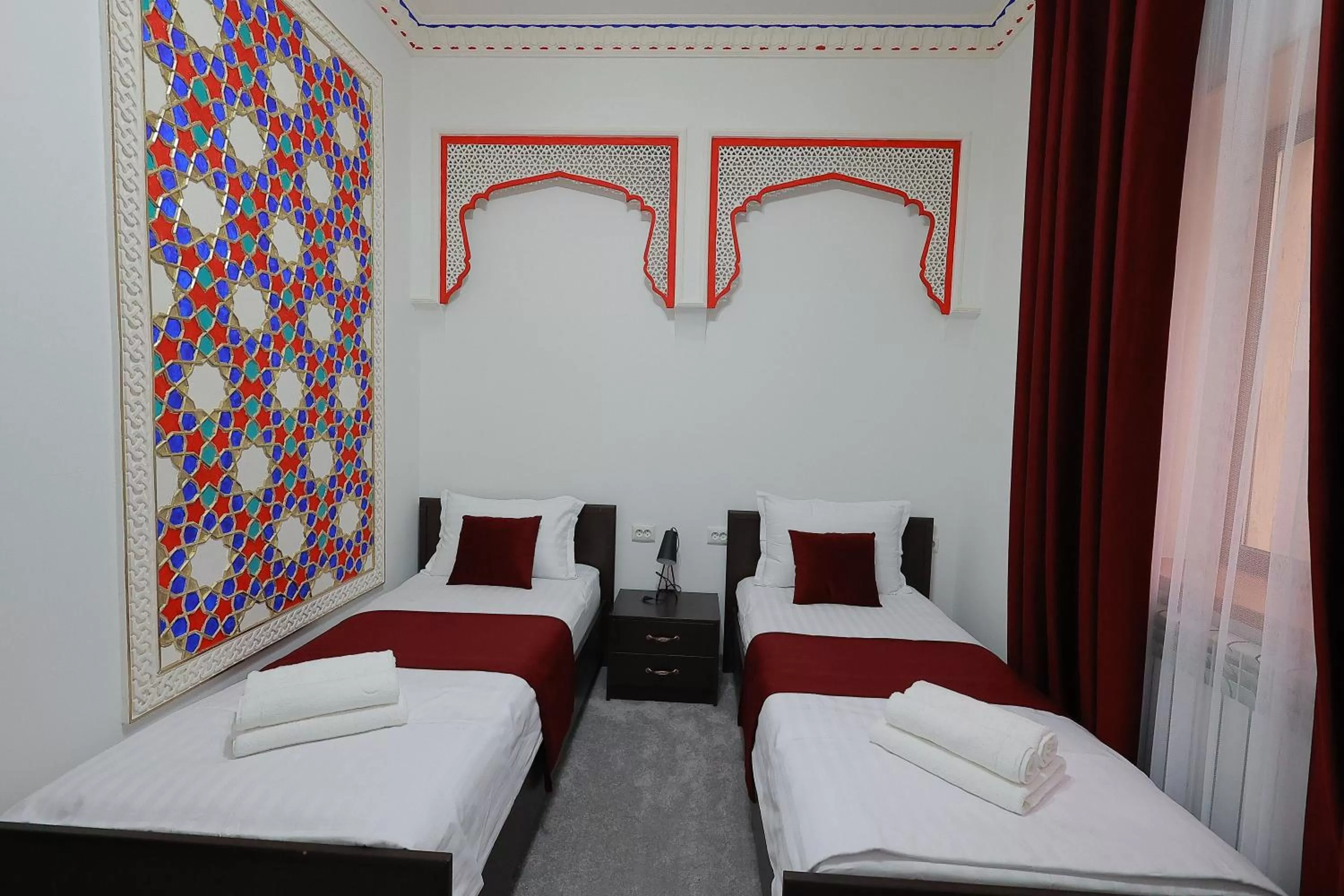Bed in Jahangir Boutique Bukhara