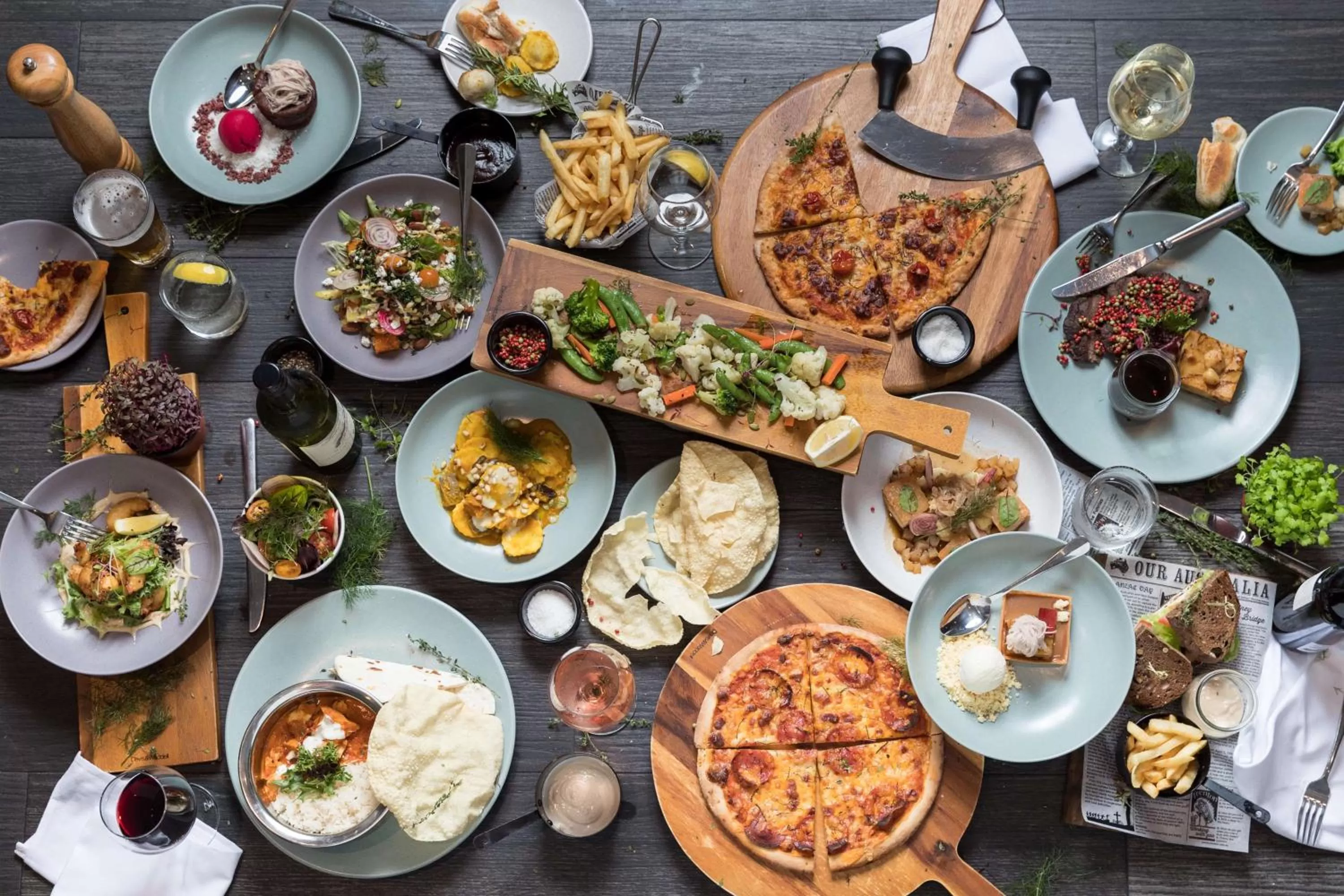 Restaurant/places to eat in Rydges Camperdown