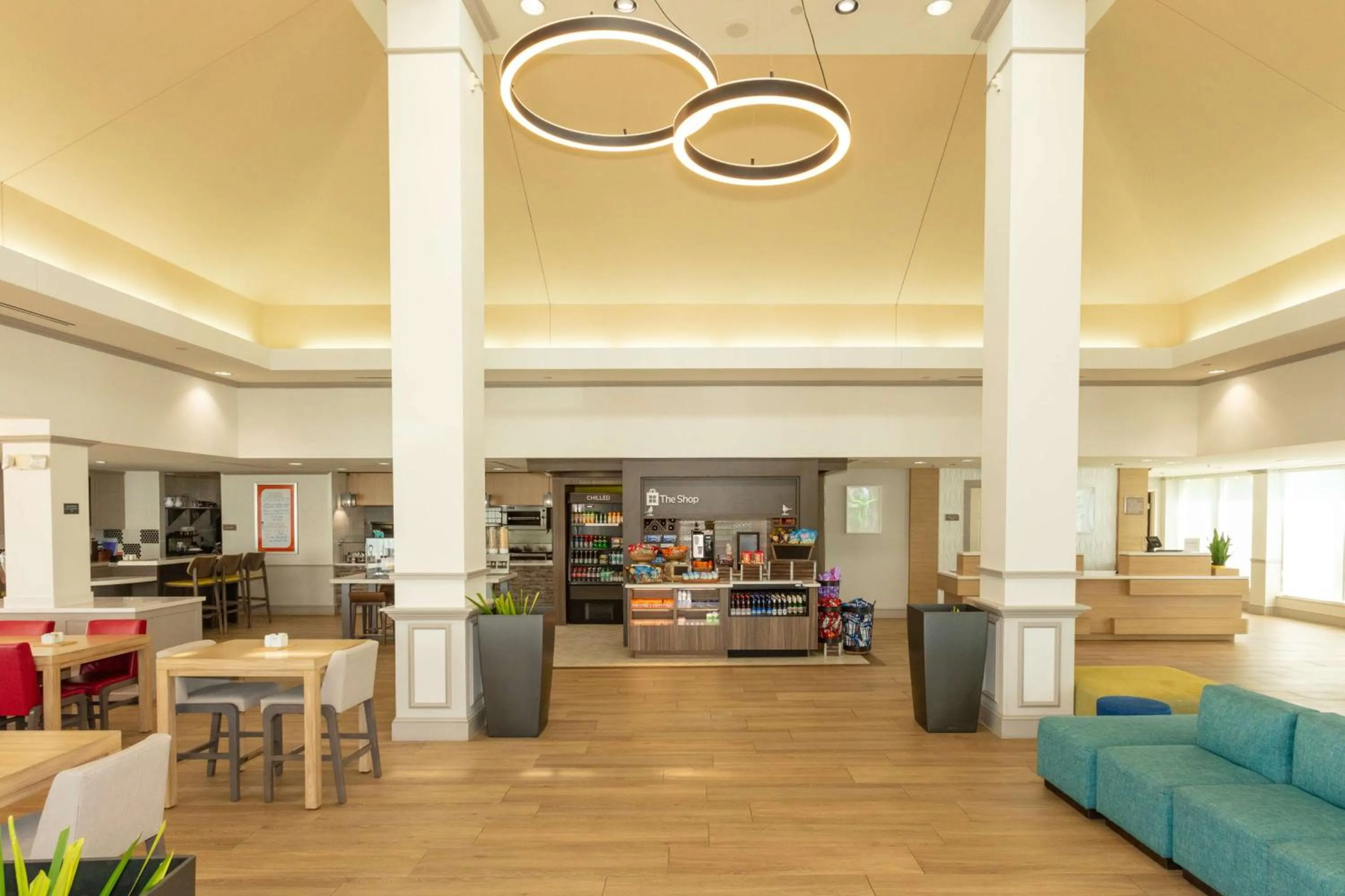 Lobby or reception in Hilton Garden Inn Daytona Beach Airport