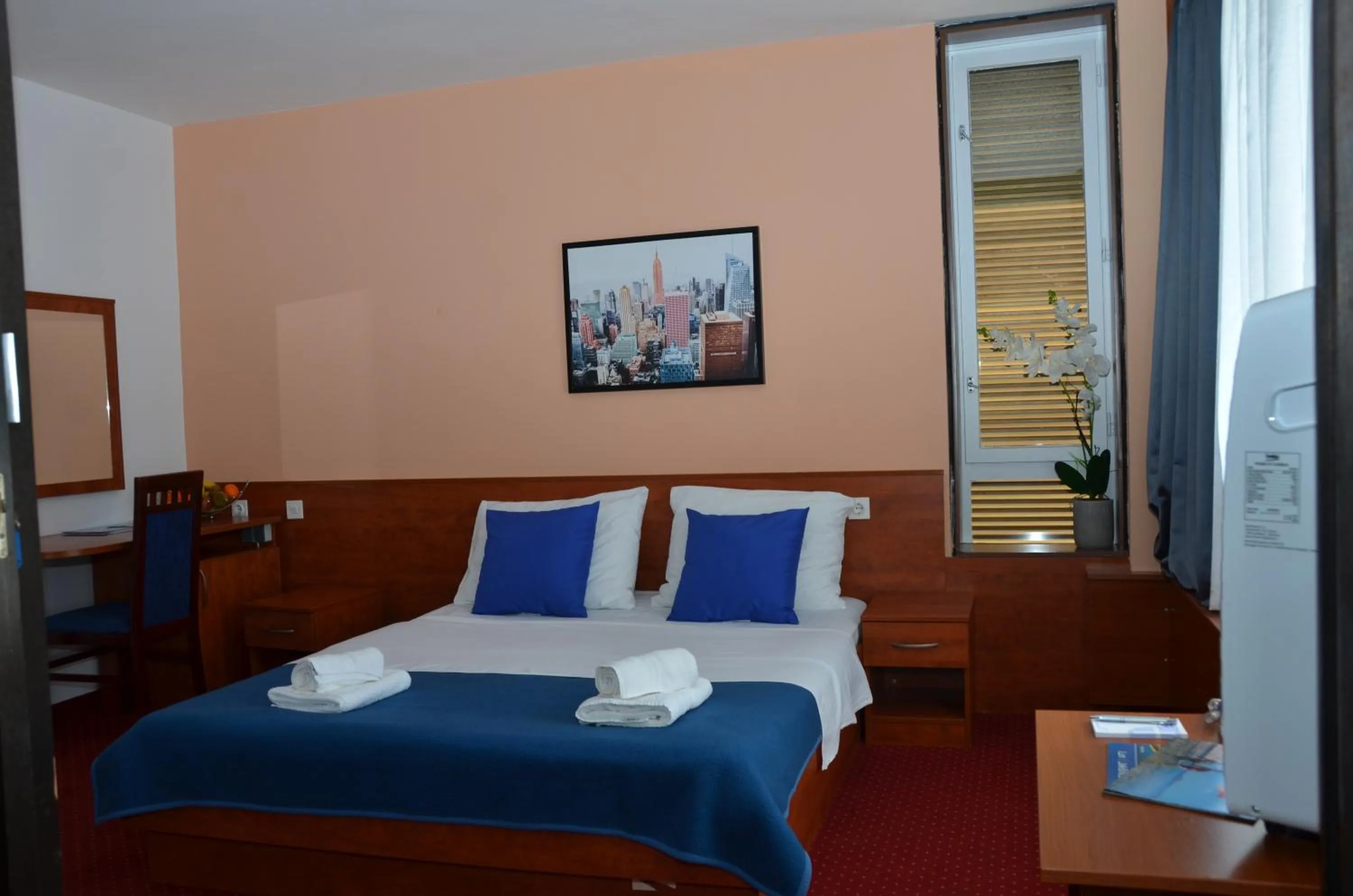 Bedroom in Liberty Hotel