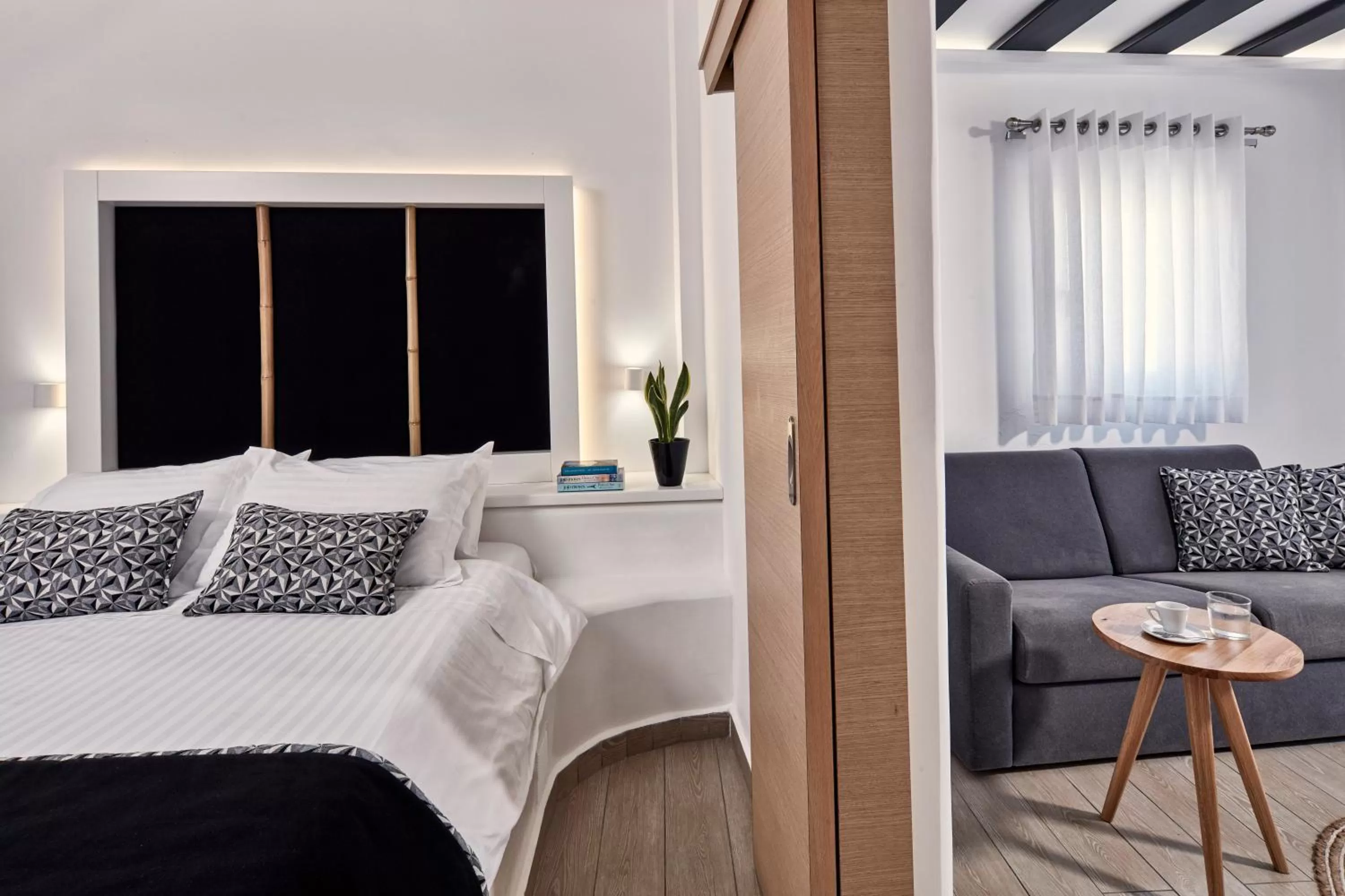 Bedroom, Bed in Callia Retreat Suites - Adults Only