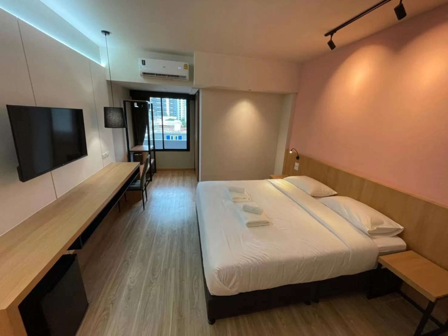 City view, Bed in The Neuf@Ratchada