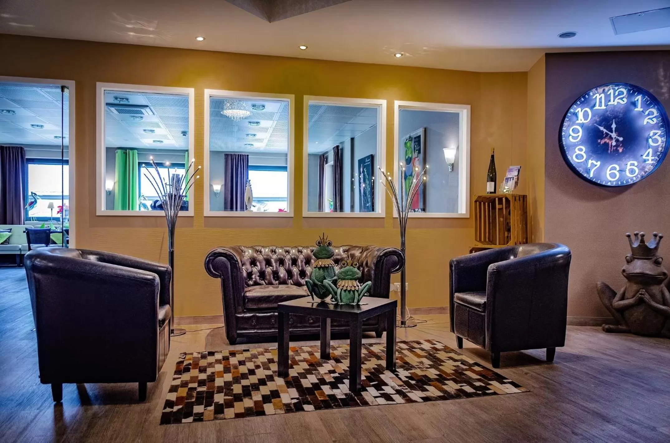 Lobby or reception in Hotel Aulmann