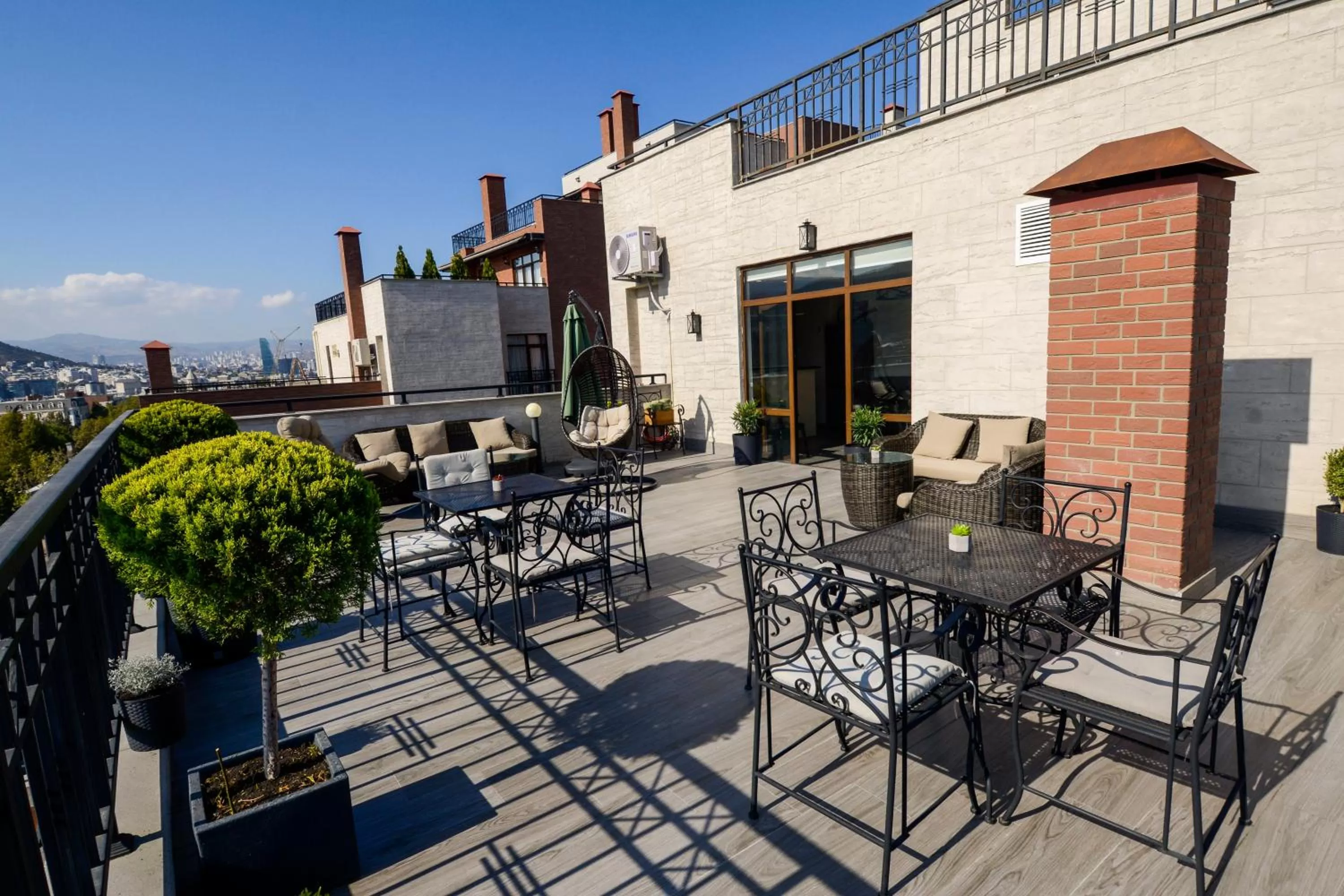 Patio in Hotel Avlabari Terrace