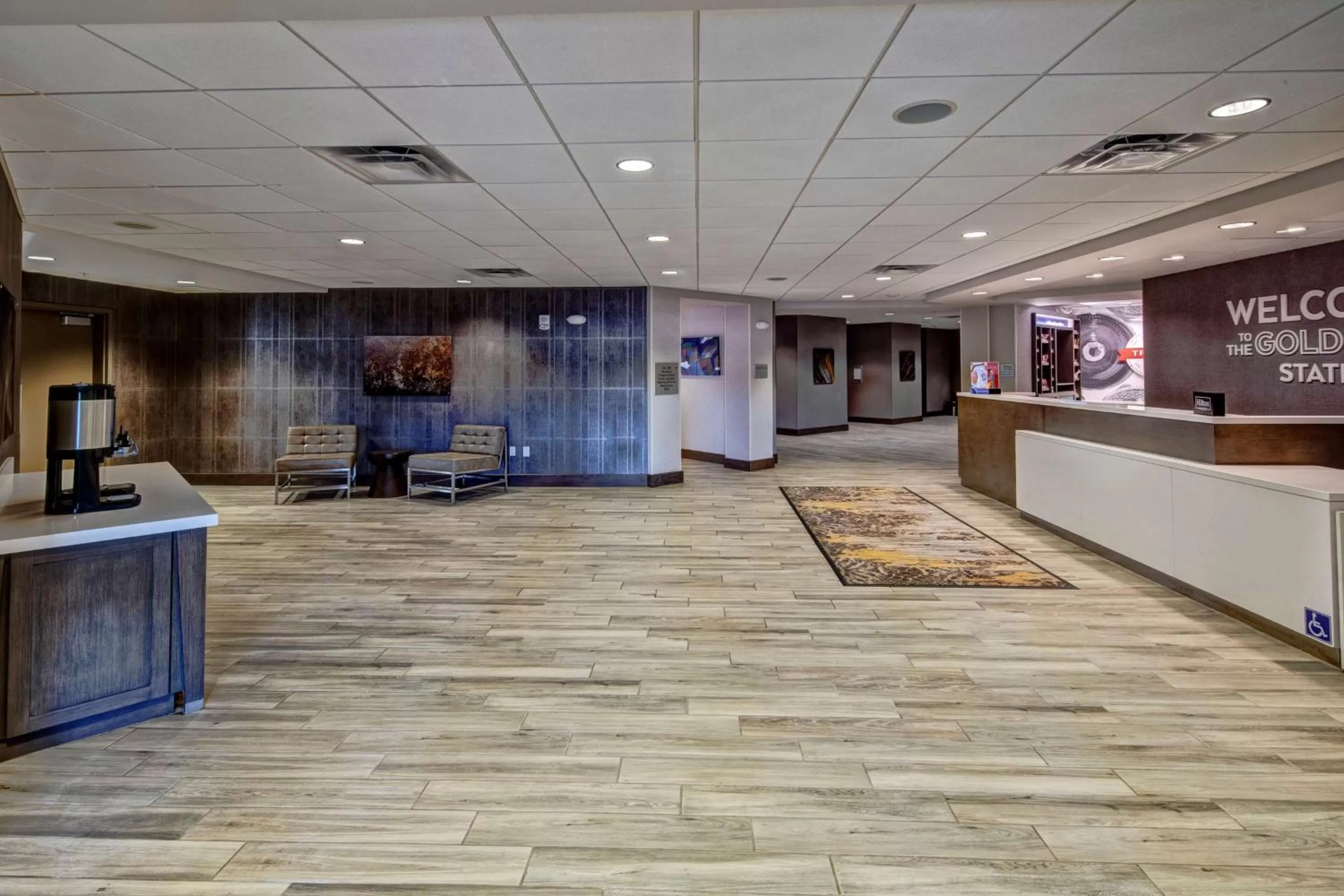 Lobby or reception in Hampton Inn & Suites San Jose Airport