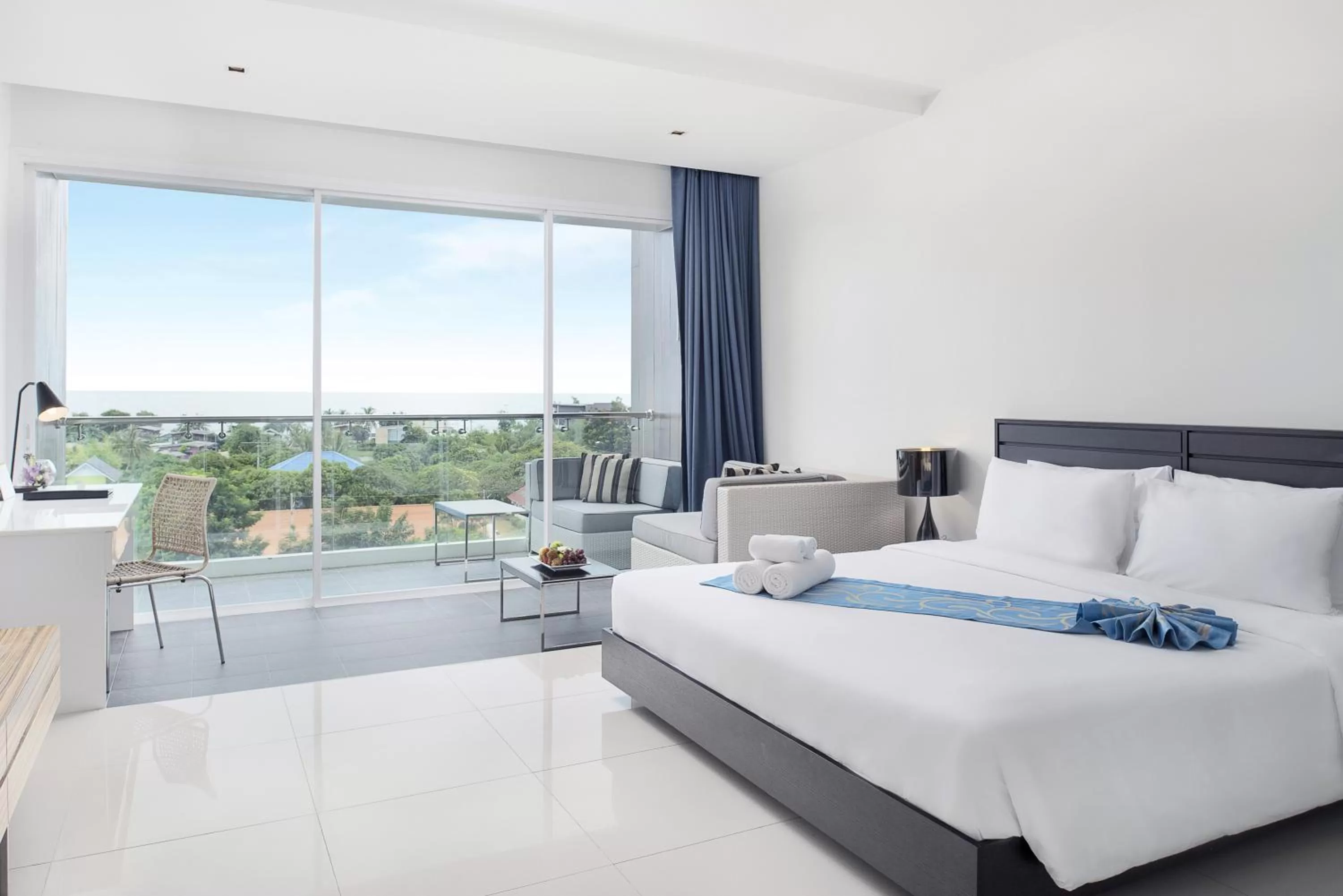 View (from property/room), Bed in Mida De Sea Hua Hin - SHA PLUS