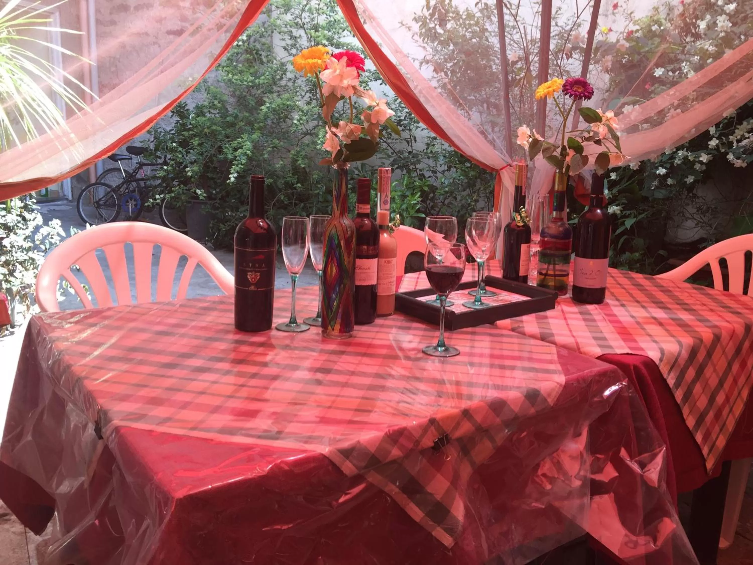 Patio in B&B Da Rosa