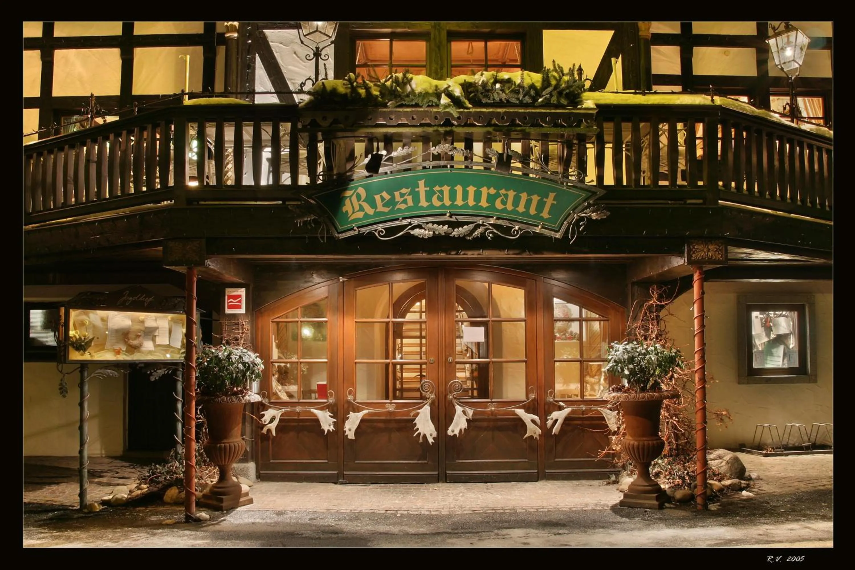 Facade/entrance in Relais & Châteaux Jagdhof Glashütte