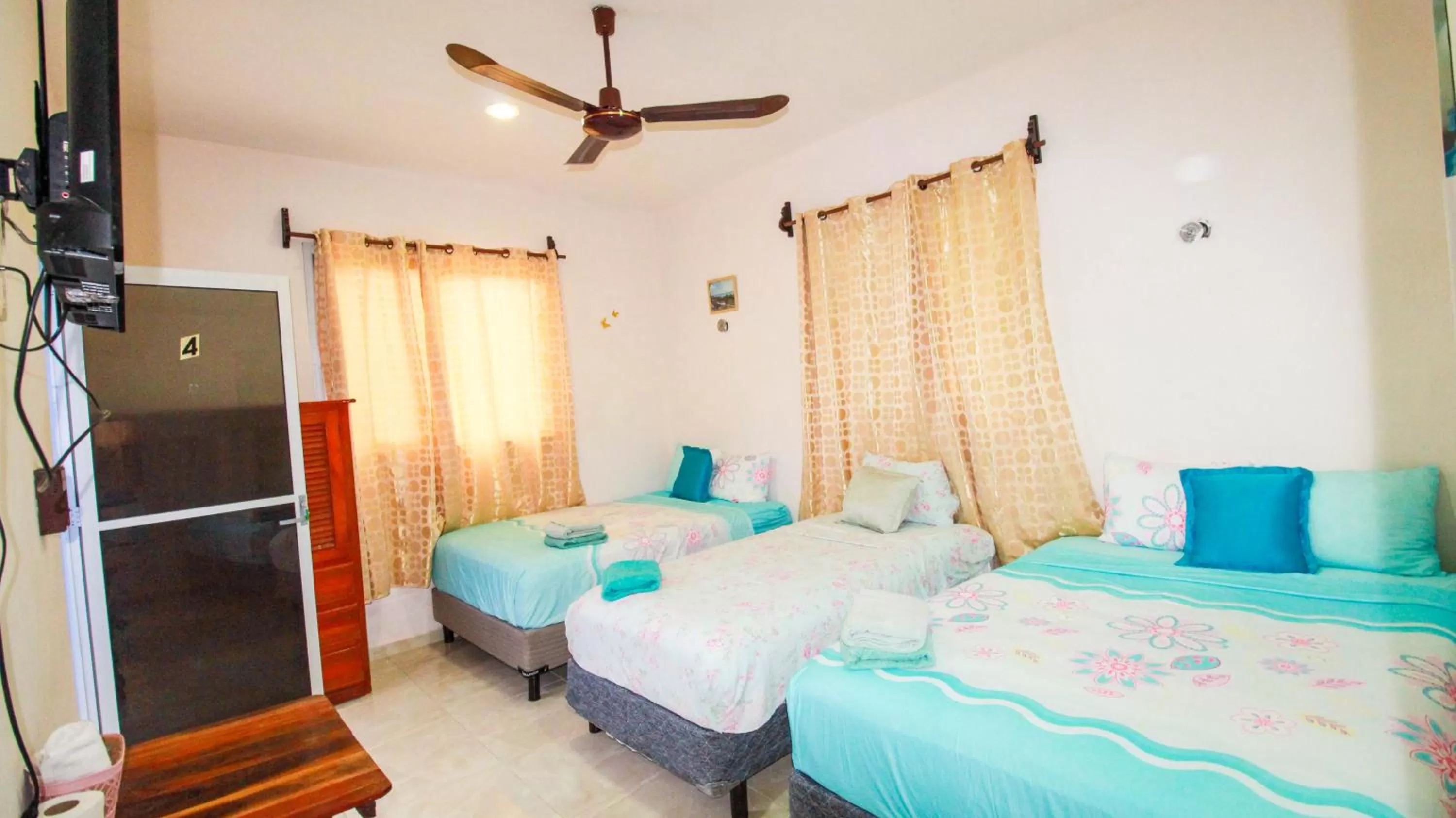 Bed in Siyan Ka'an Bak'halal