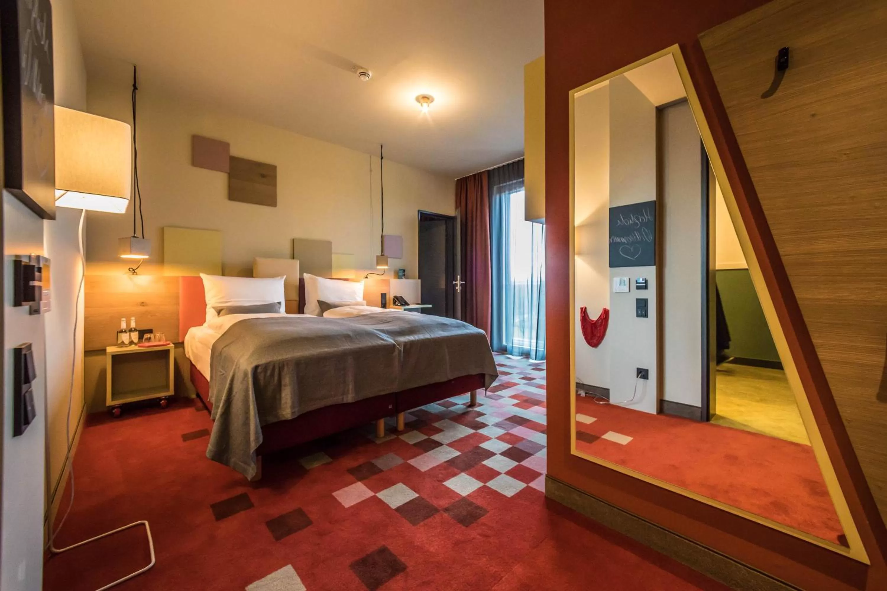 Bedroom, Bed in Hotel einsmehr