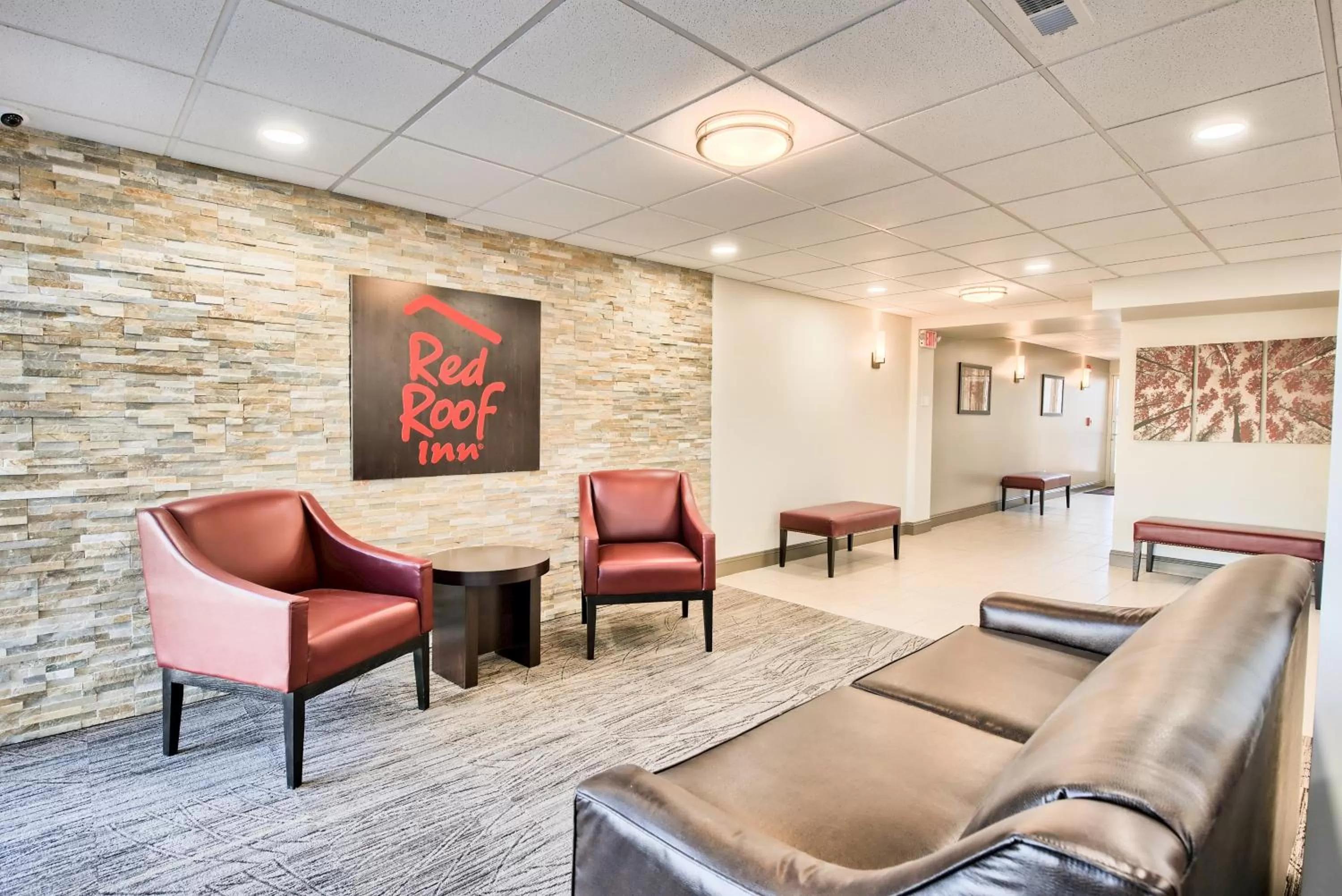 Lobby or reception in Red Roof Inn Dayton - Moraine/U of Dayton