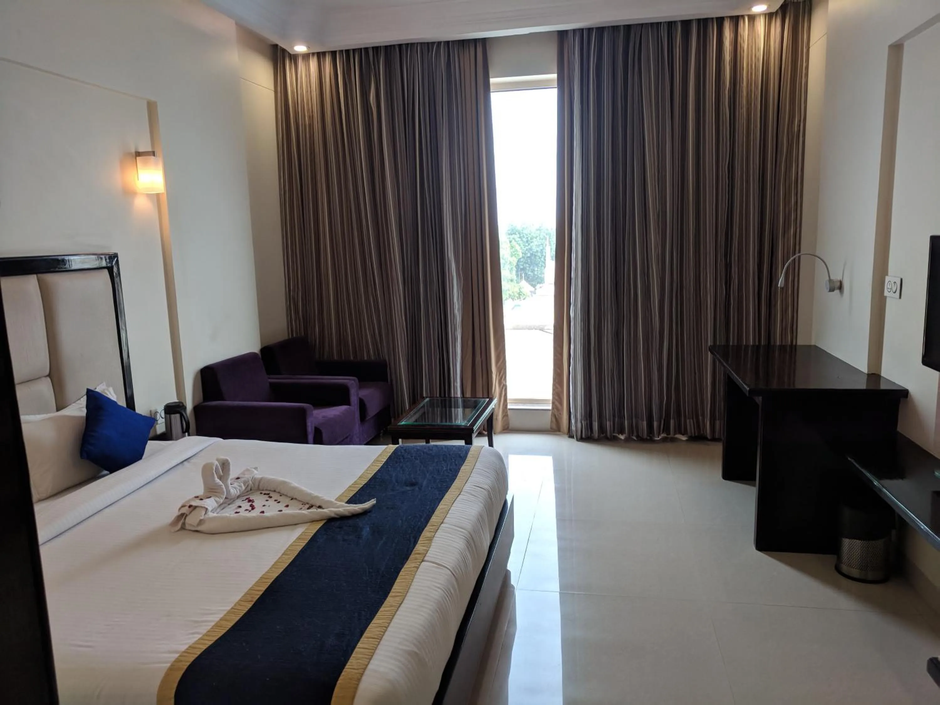 Bedroom, Bed in Chandra Imperial