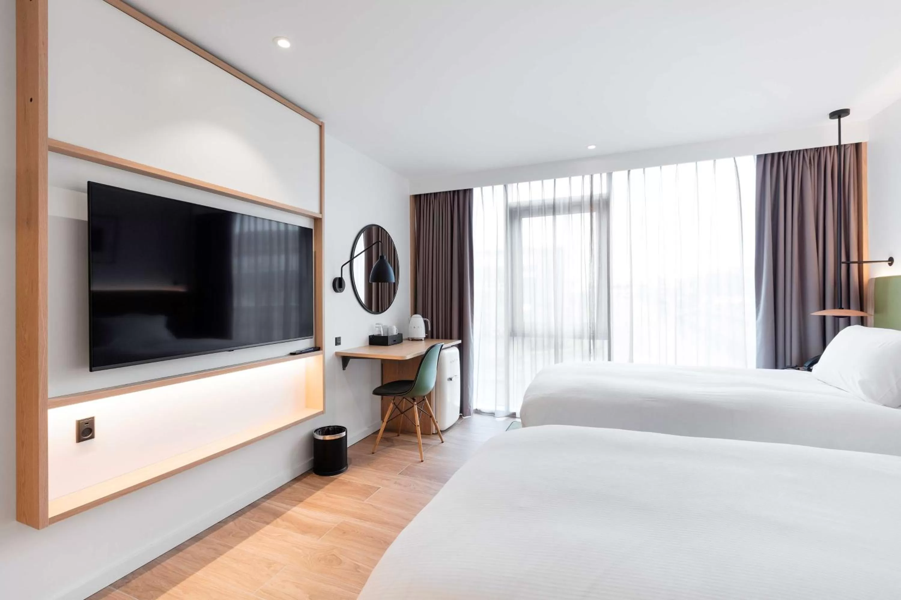 Bed in Hilton Garden Inn Faroe Islands