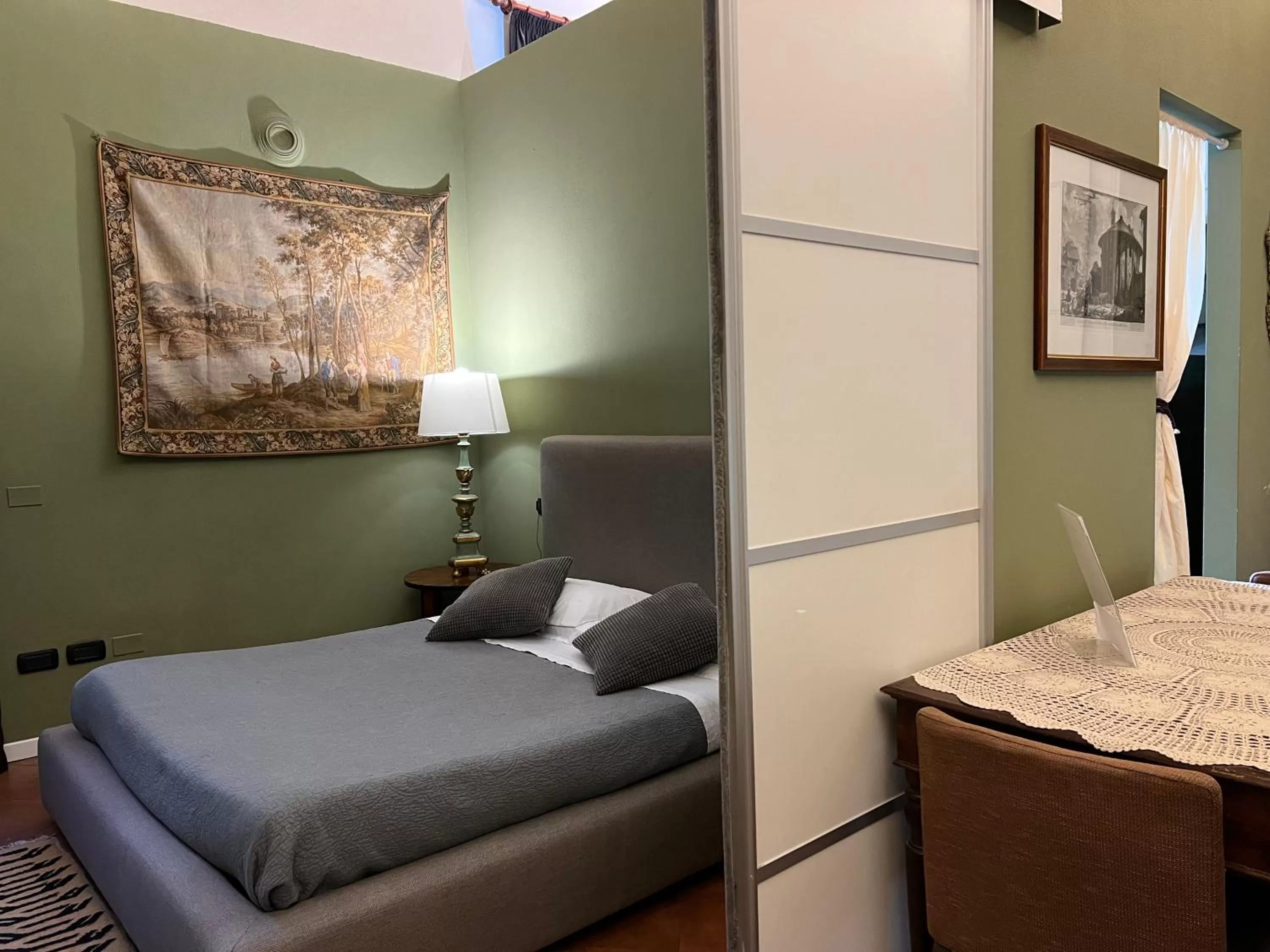 Bed in A Casa Di Paola Suite