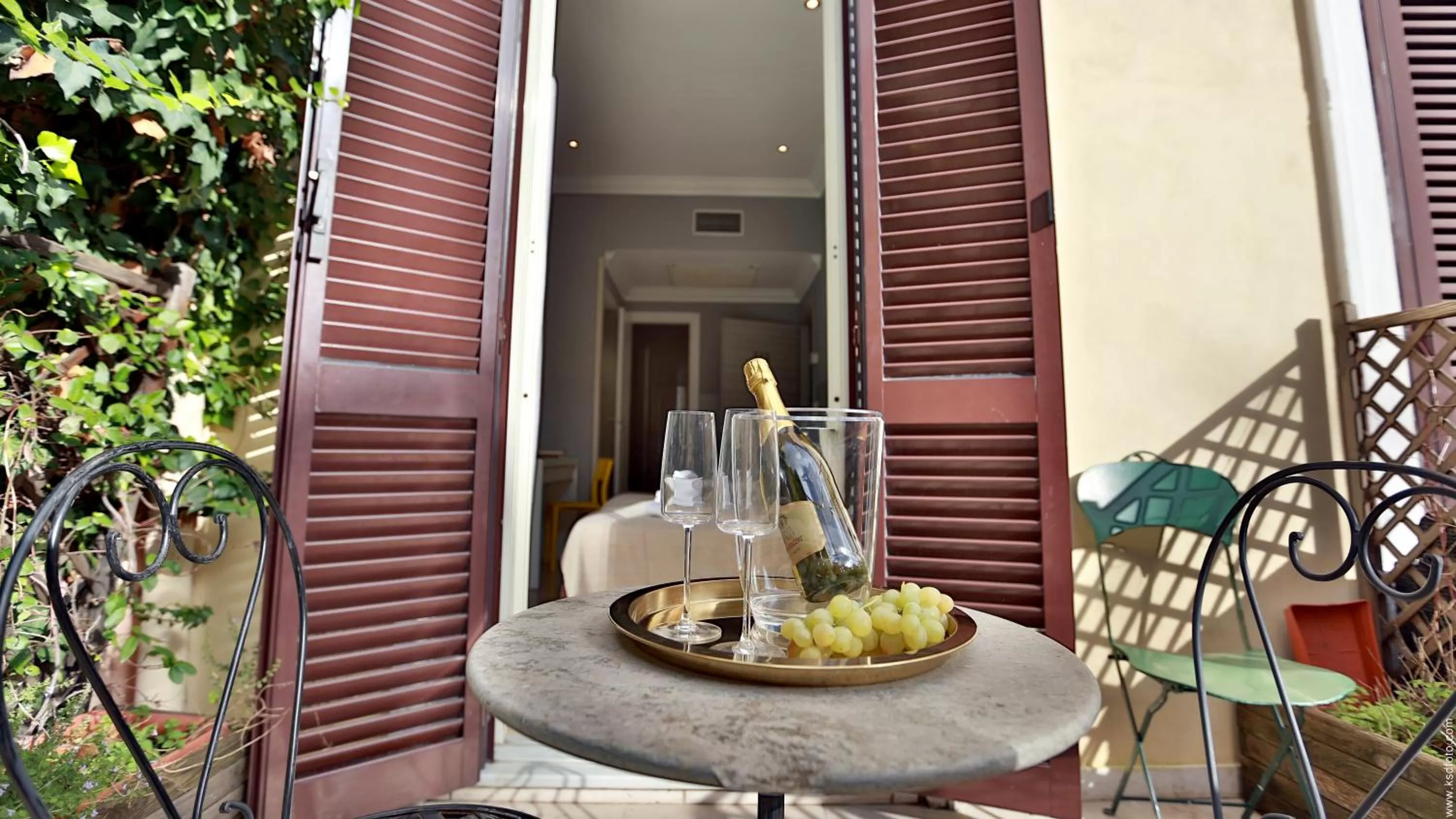 Balcony/Terrace in Hotel Giolitti Smart