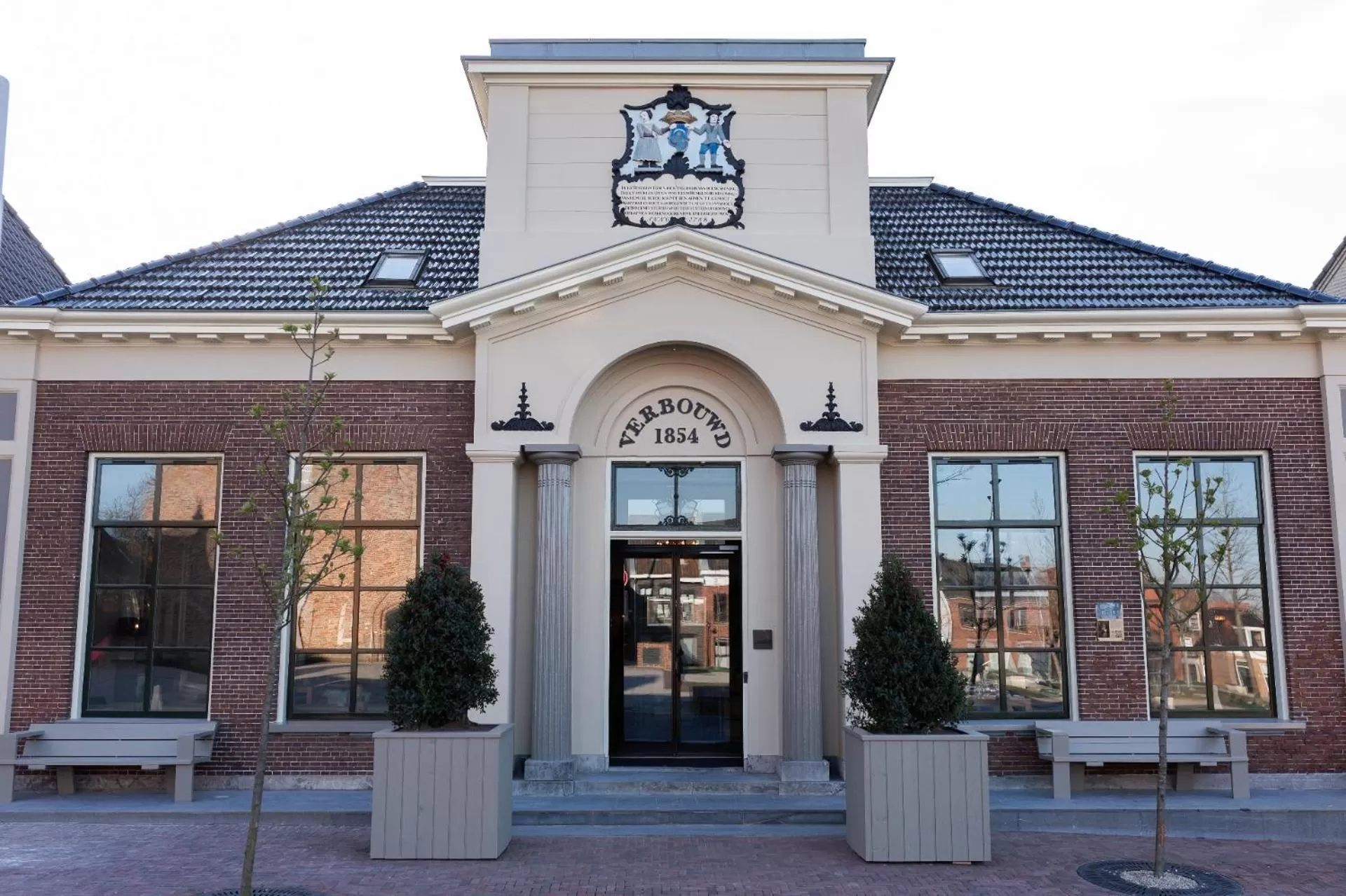 Facade/entrance in Hotel Abdij Dokkum