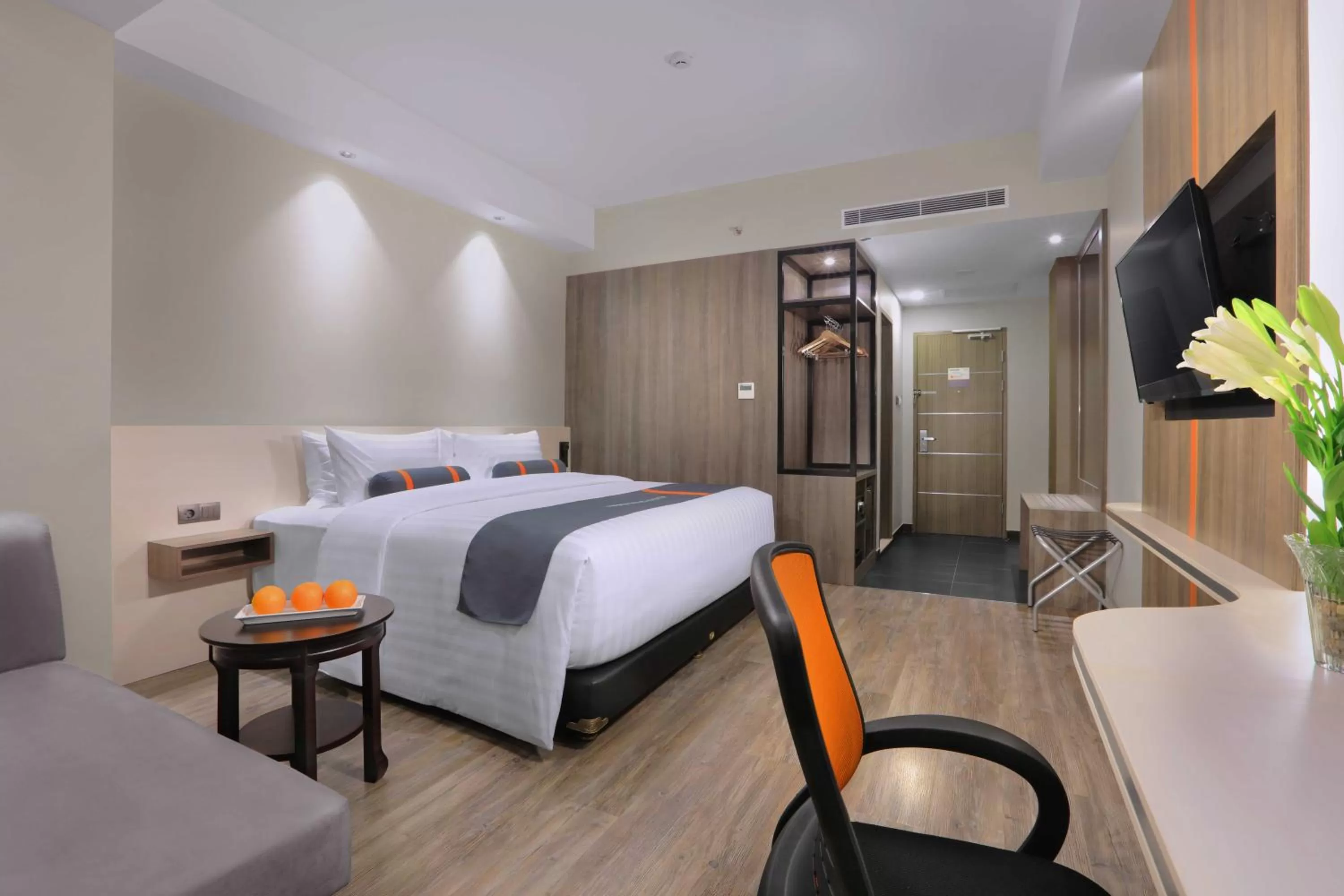 Bed in Harper Wahid Hasyim Medan by ASTON