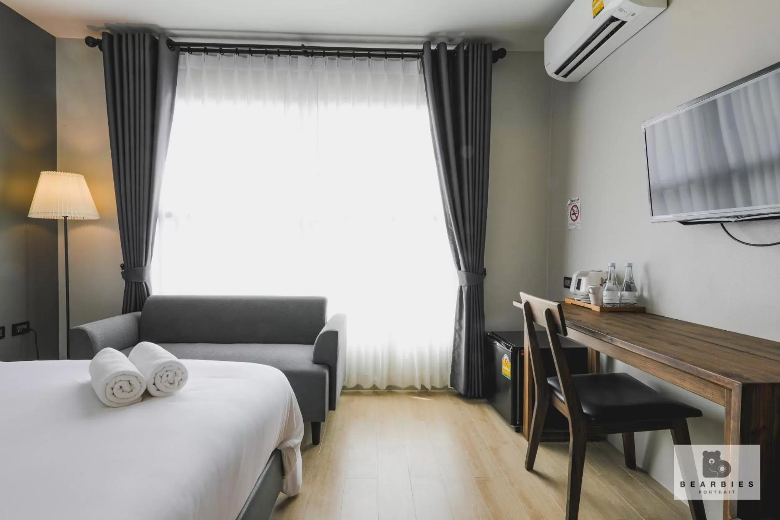 Bed in Get GuestHouse 2 ( Sangsri soi 4)