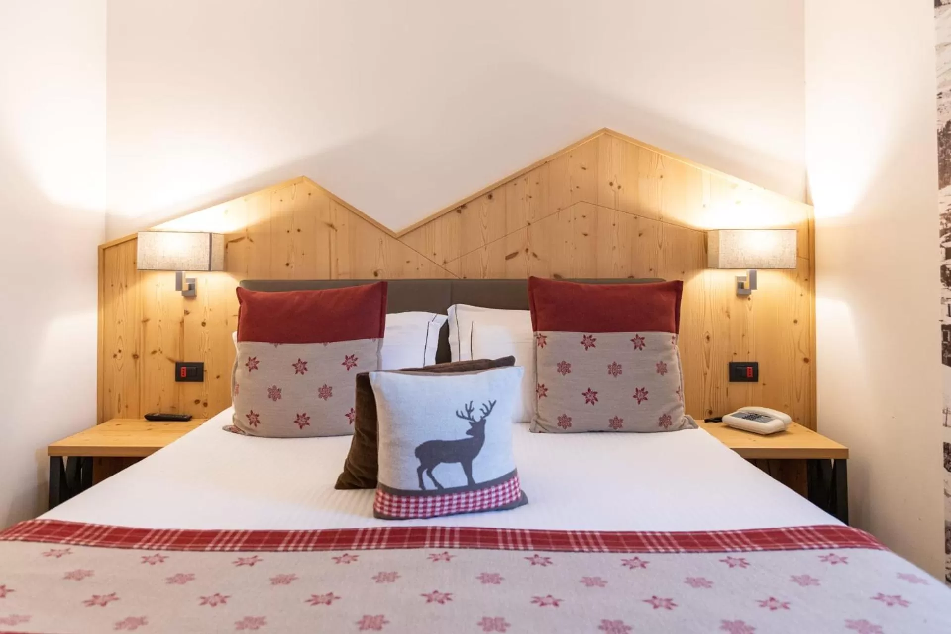 Bed in Olimpia Hotel