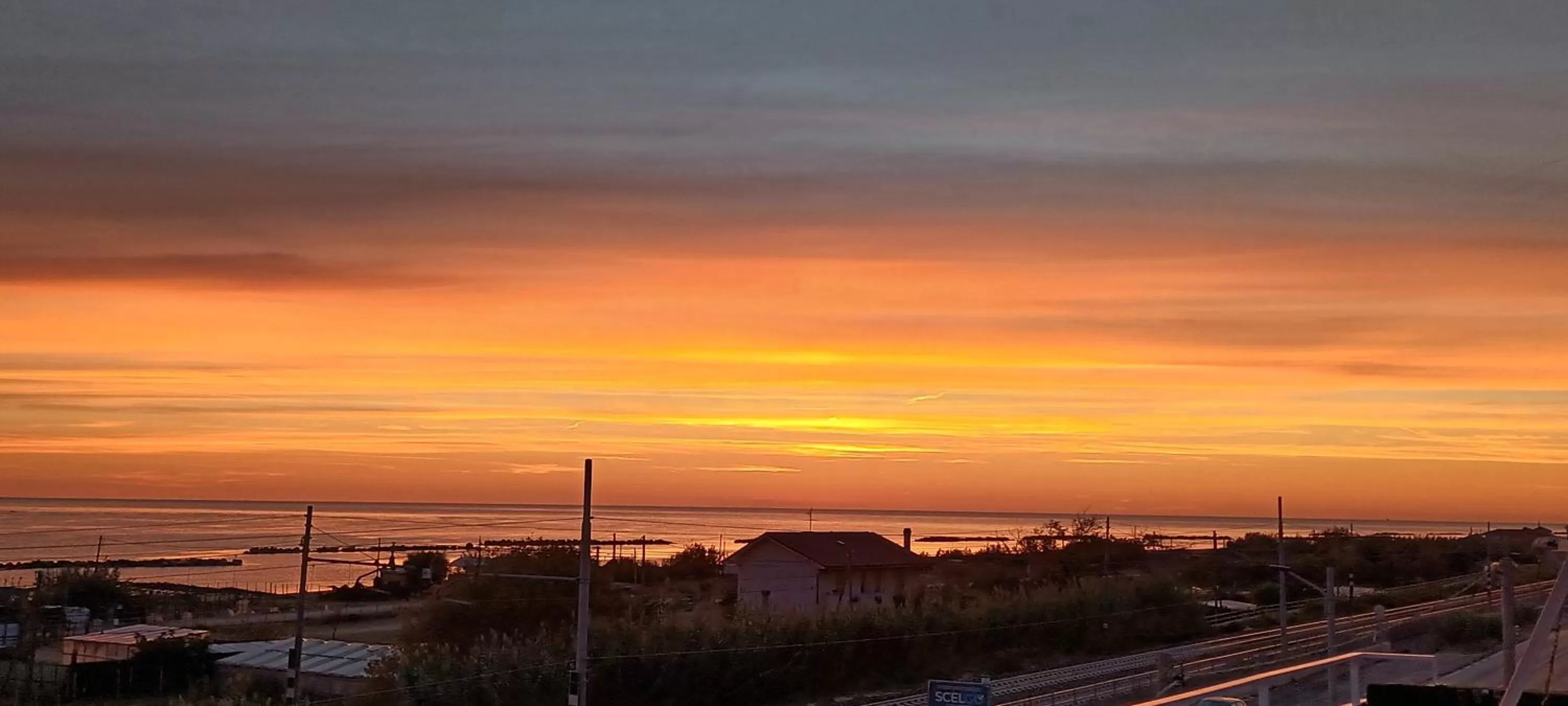 Sea view in B&B Falcone