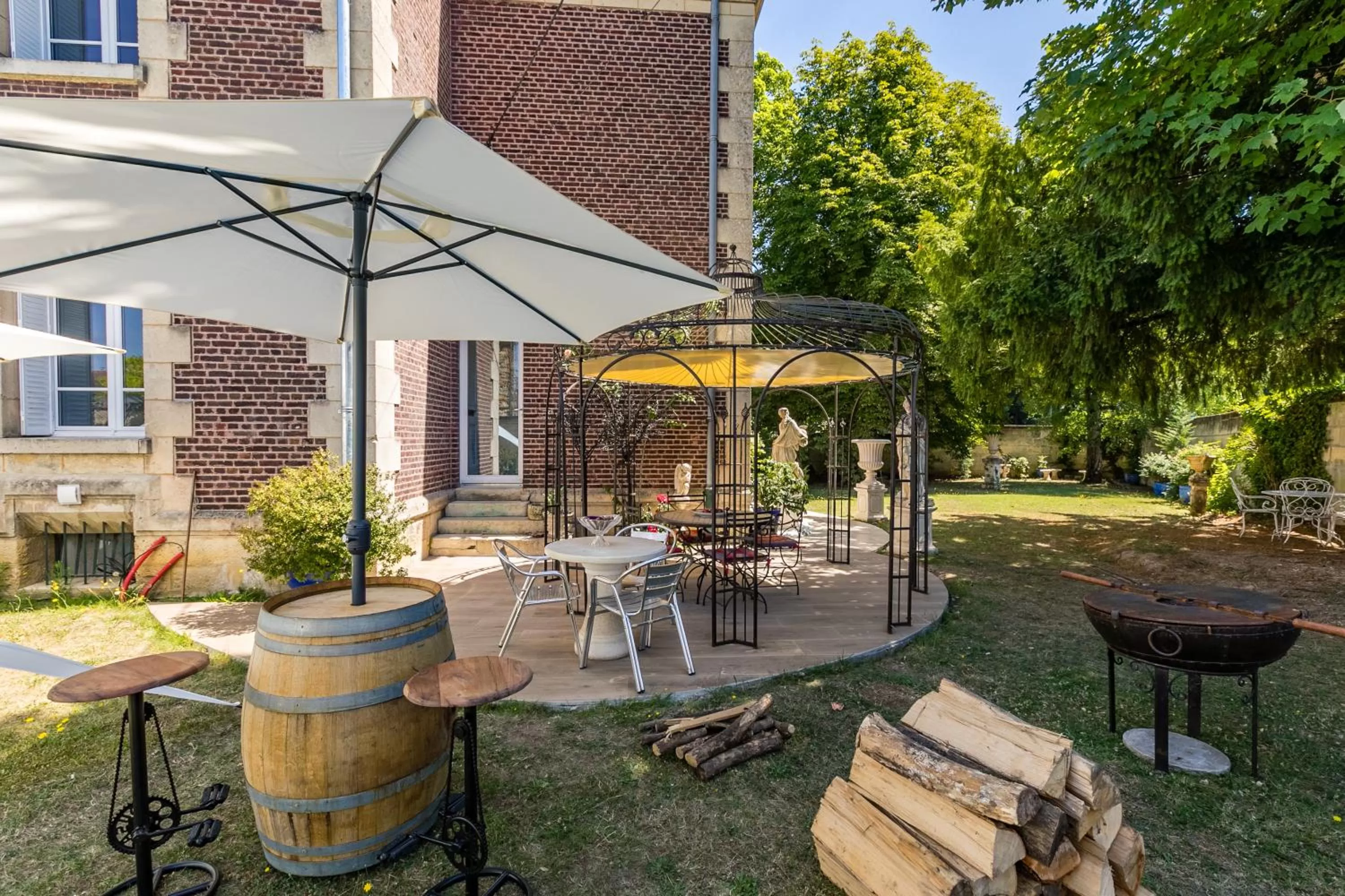 Patio in Casa La Palma Le 48