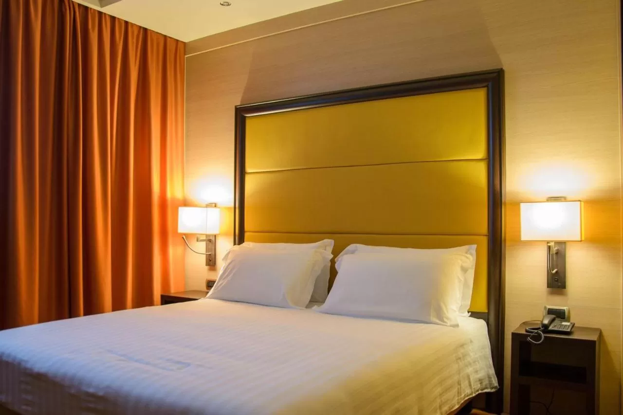 Bedroom, Bed in Palace Hotel Legnano