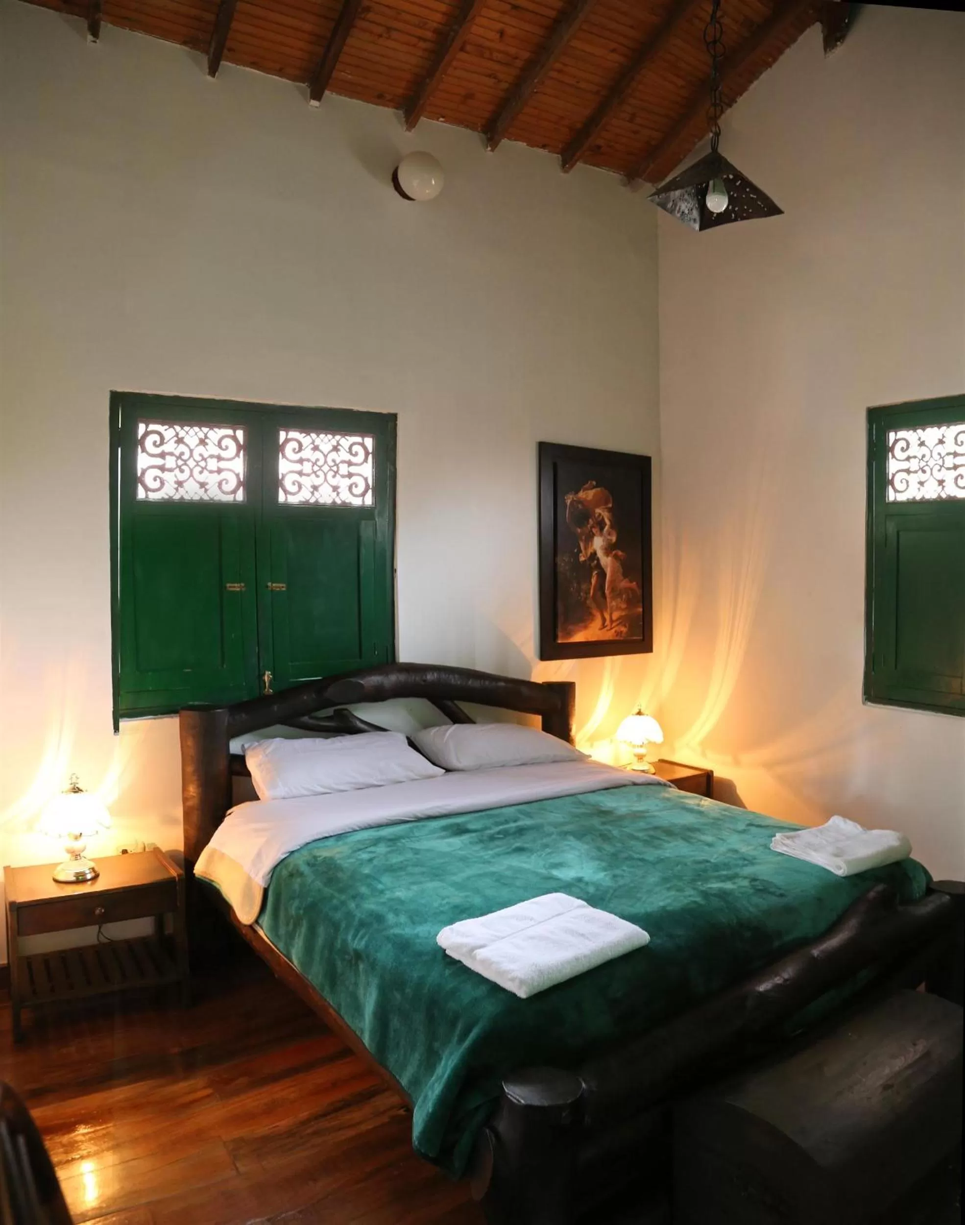 Property building, Bed in Finca Campestre La Adelita B&B