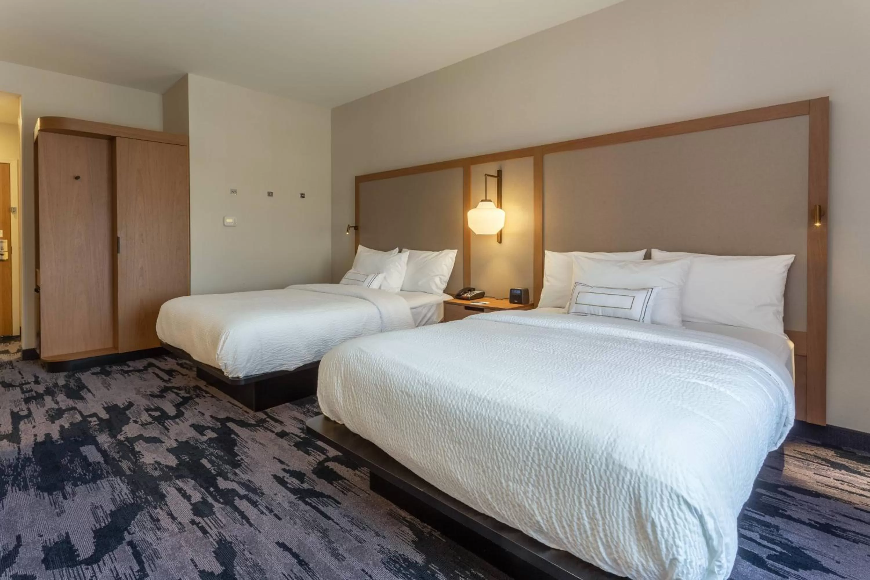 Queen Room with Two Queen Beds - Hearing Accessible in Fairfield Inn & Suites Franklin