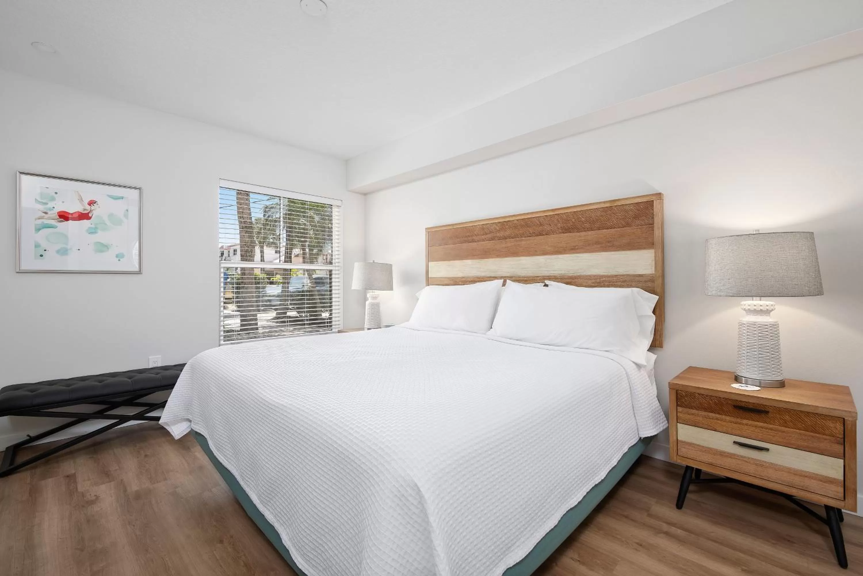 Bed in Escape Coastal Resort on Casey Key