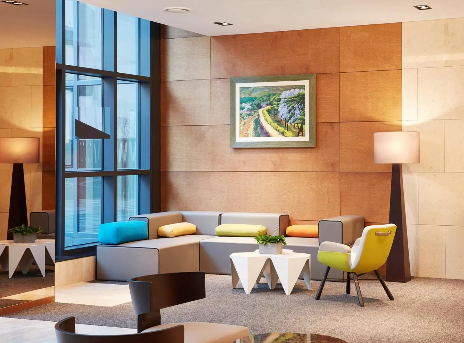 Lobby or reception in Days Hotel & Suites by Wyndham Incheon Airport