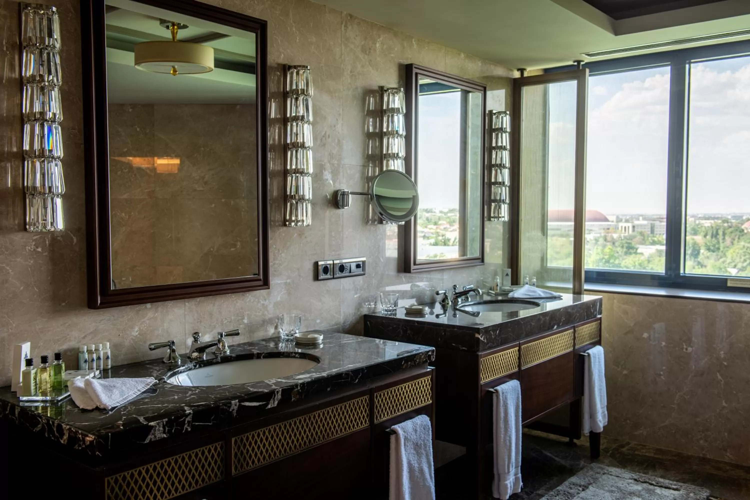 Bathroom in AZIMUT Grand Hotel Tashkent
