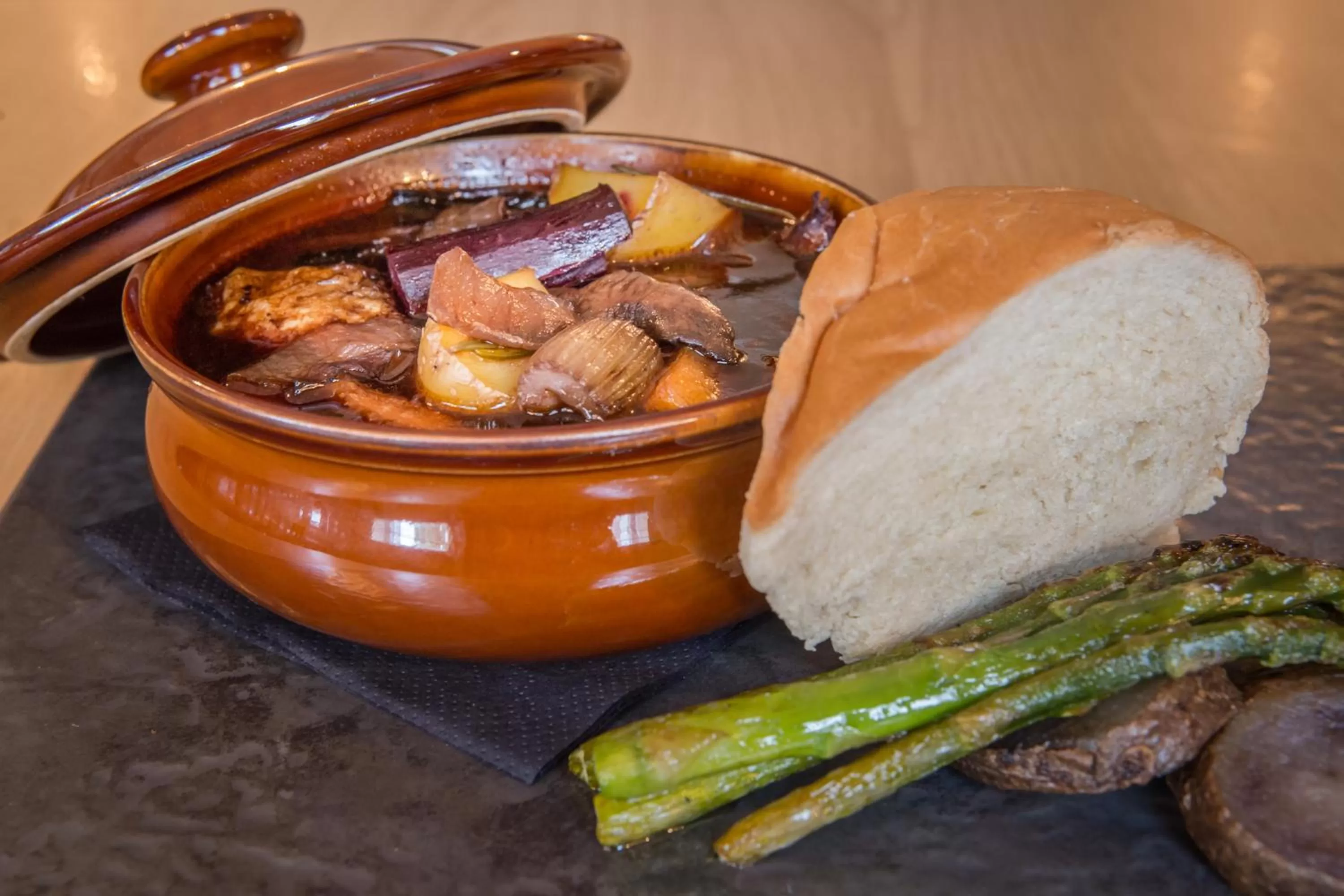 Food close-up in Dunmuir Hotel