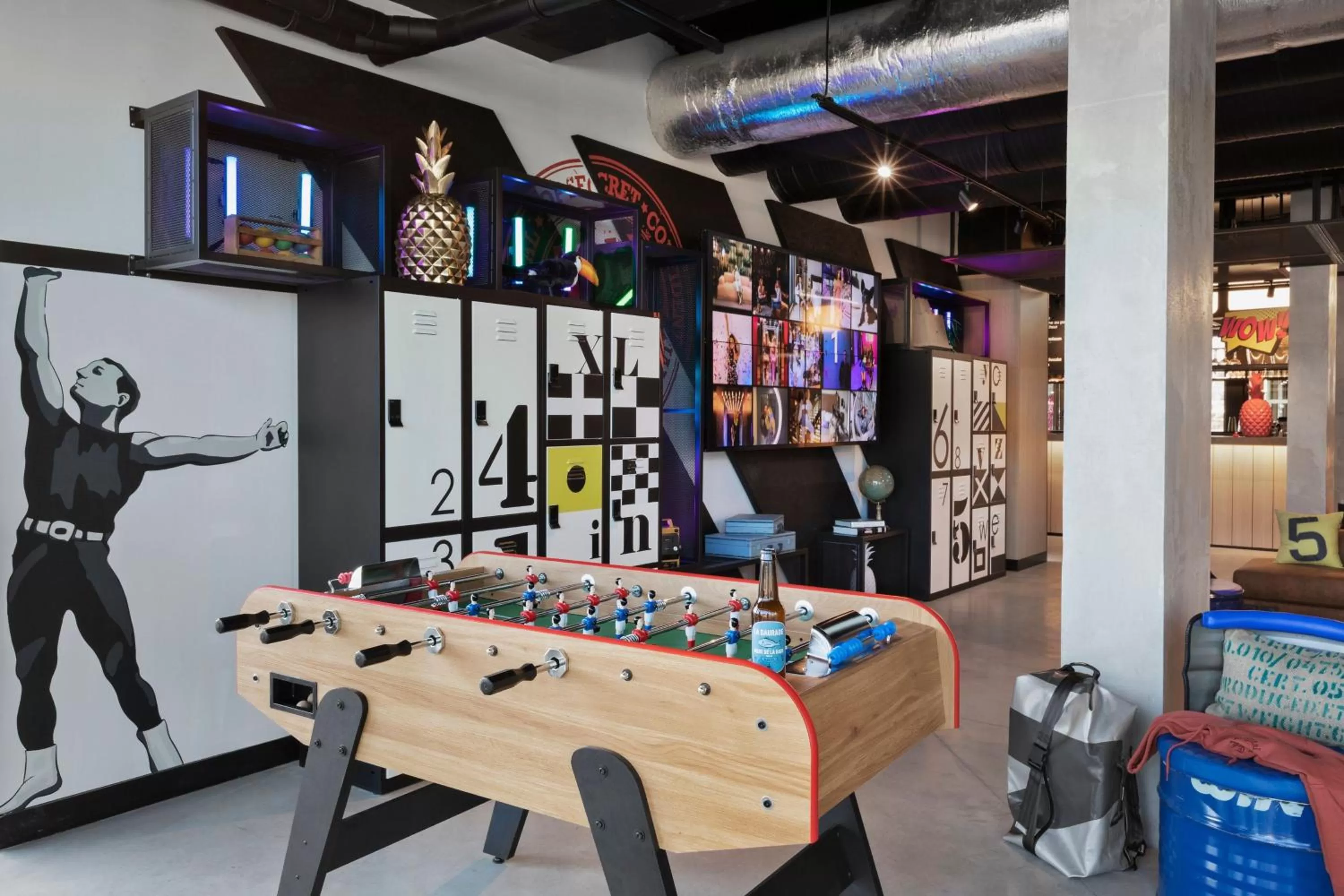 Lobby or reception in Moxy La Ciotat