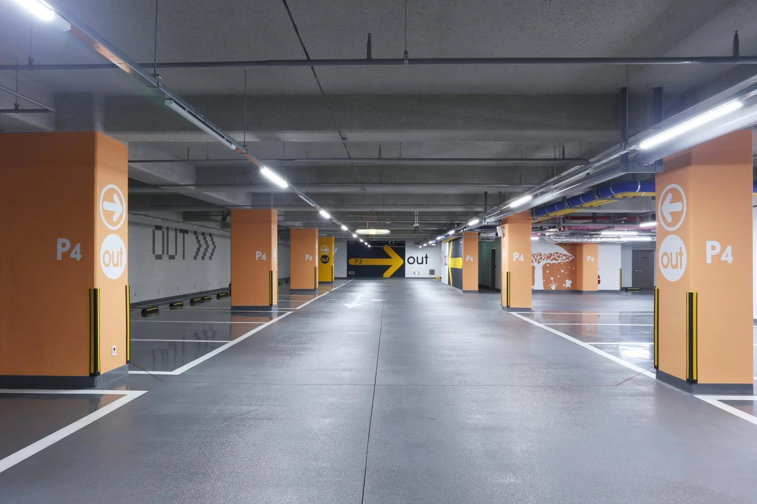 Parking in Amanti Hotel Seoul Hongdae