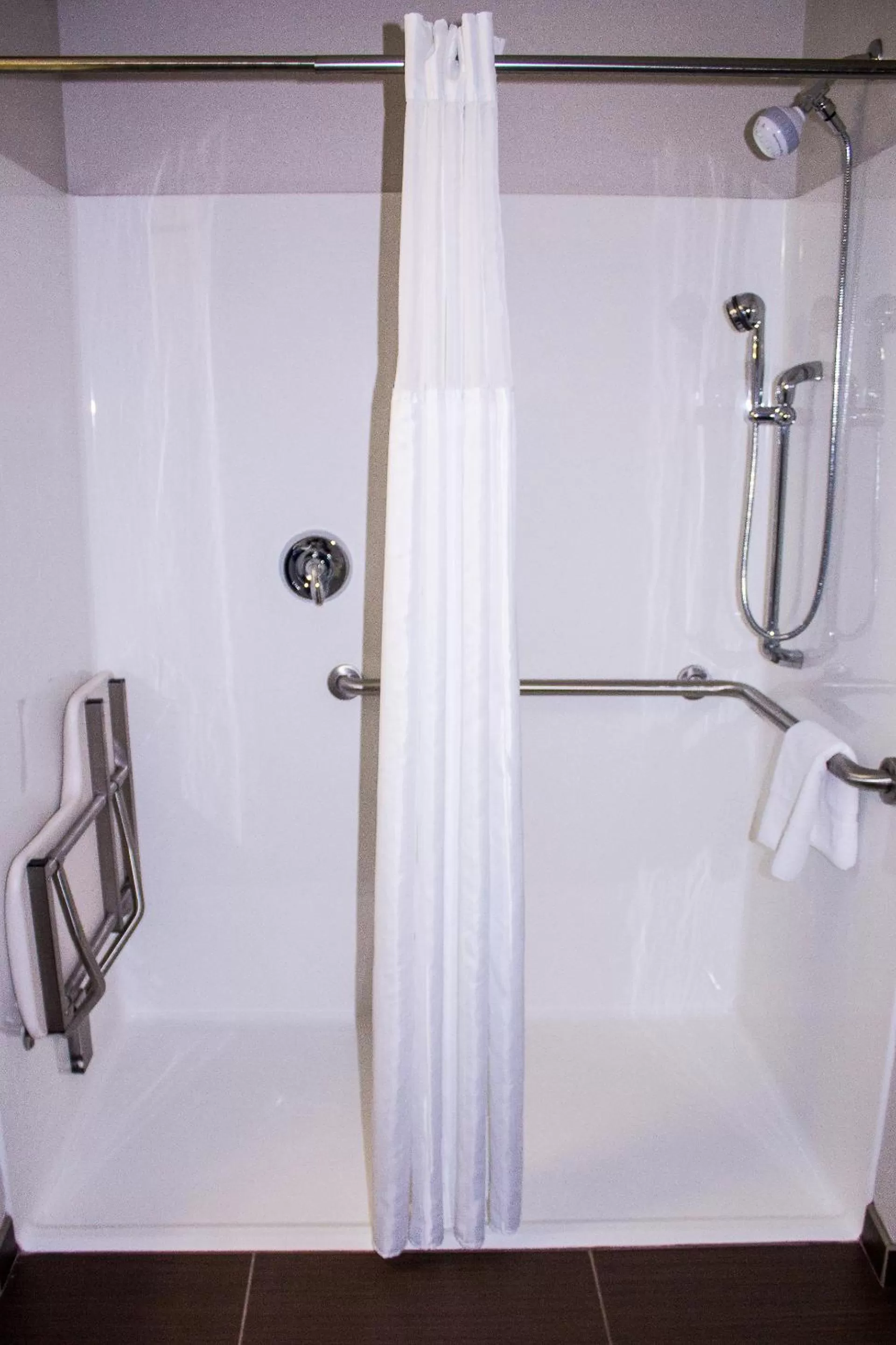 Shower in Microtel Inn & Suites by Wyndham - Penn Yan