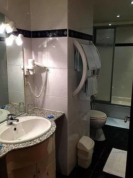 Bathroom in City Hotel by celina