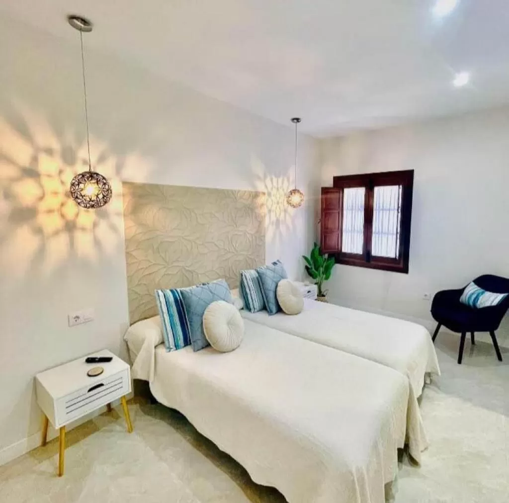 Bedroom, Bed in Hotel Rural Sisapo