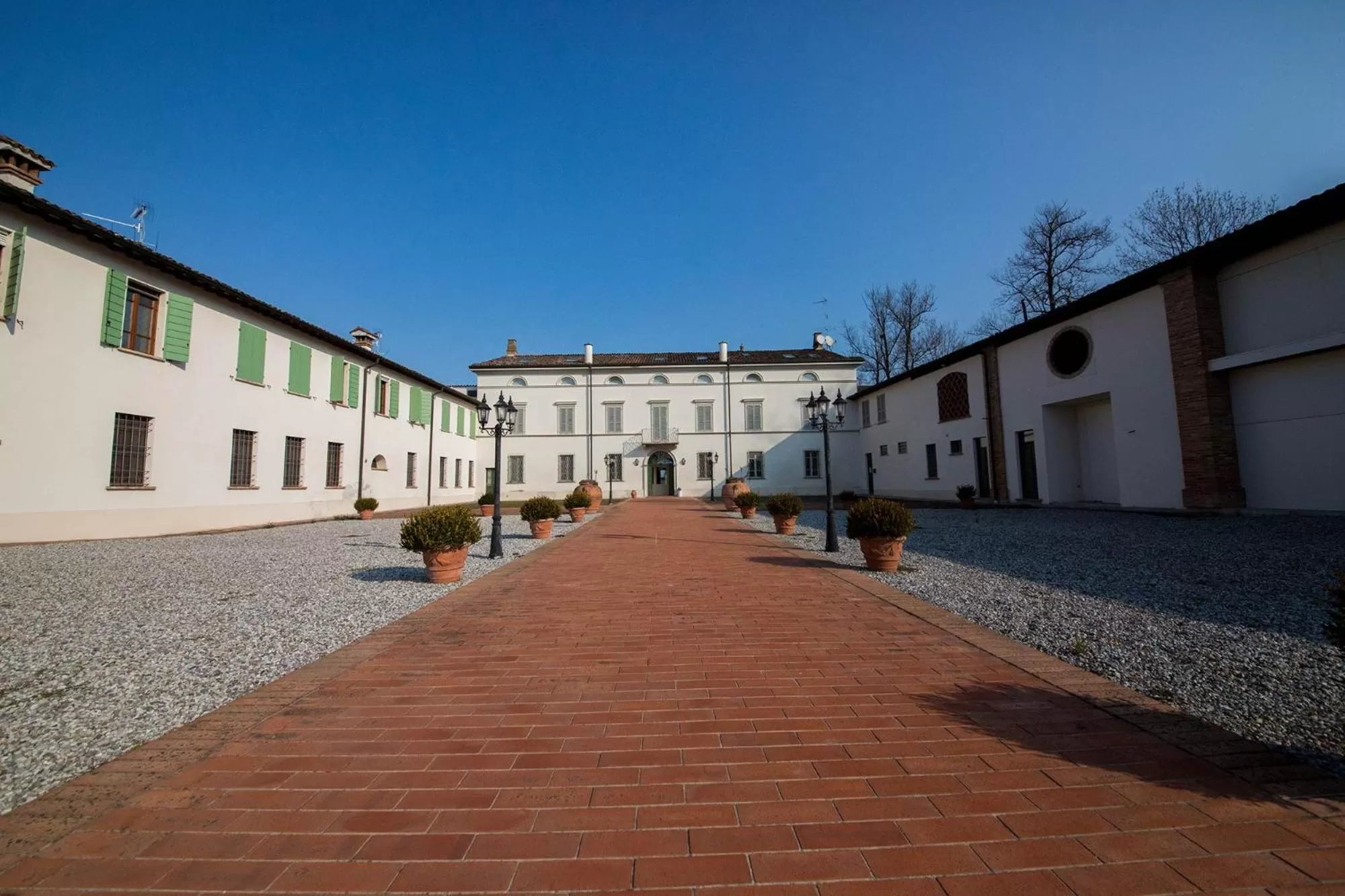 Property building in Locanda Ca’ Rossa