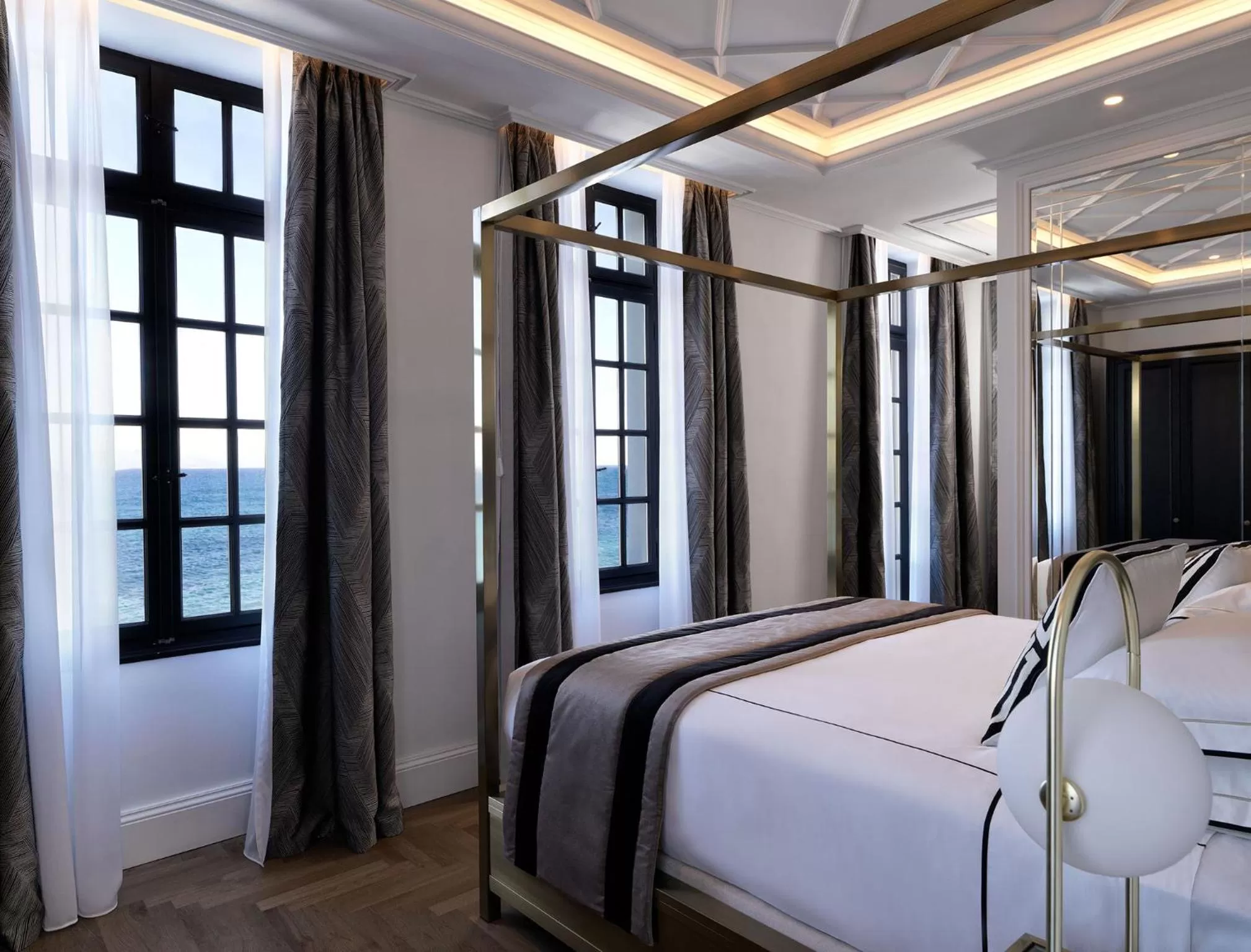 Sea view, Bed in Albergo Gelsomino