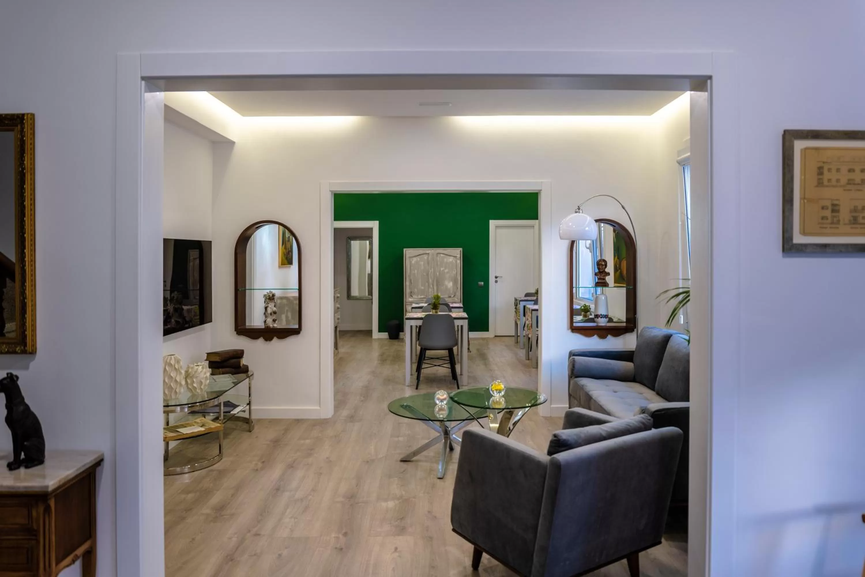 Living room in La Palmera Hotel Boutique