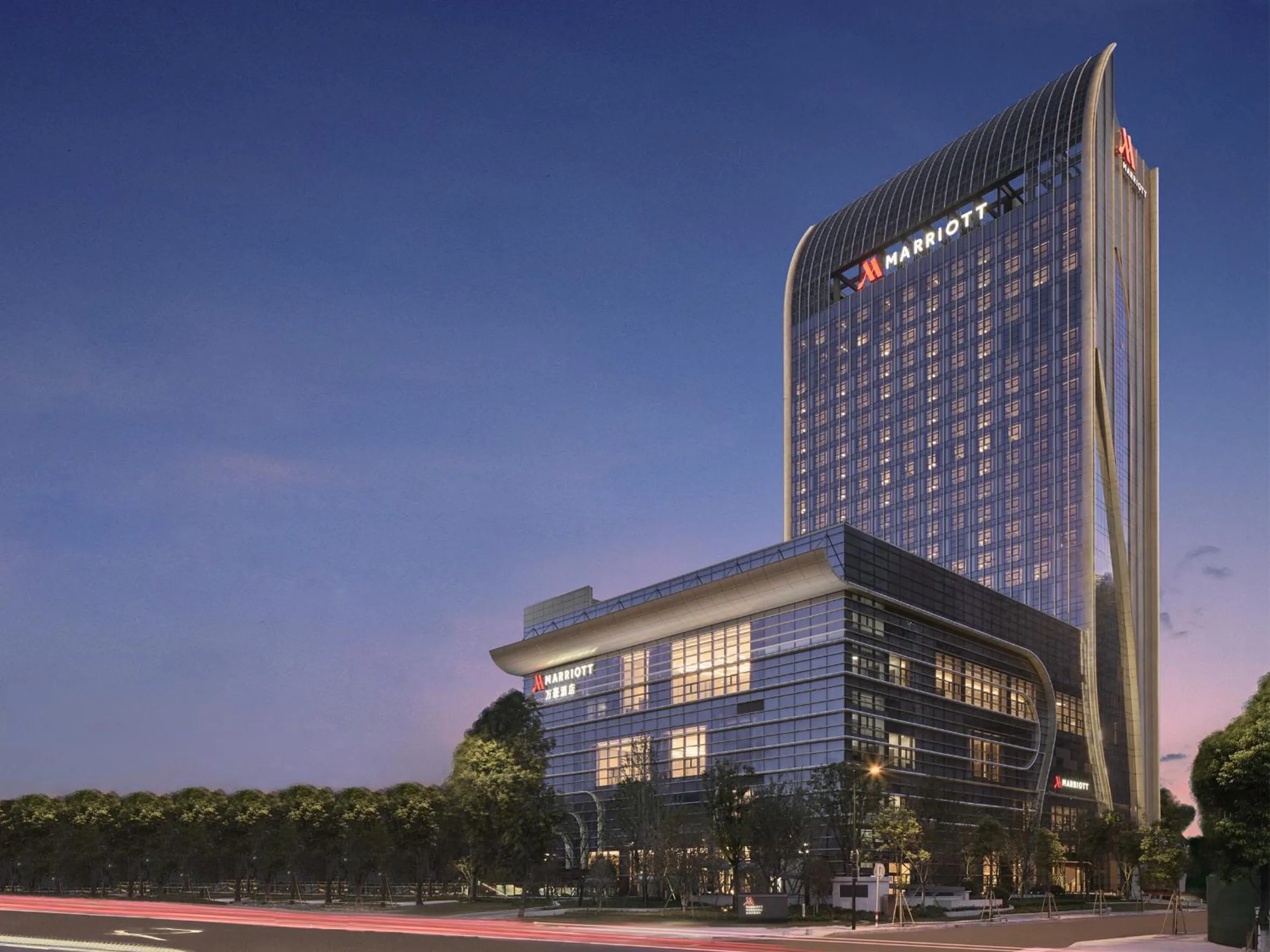 Property building in Wenzhou Marriott Hotel