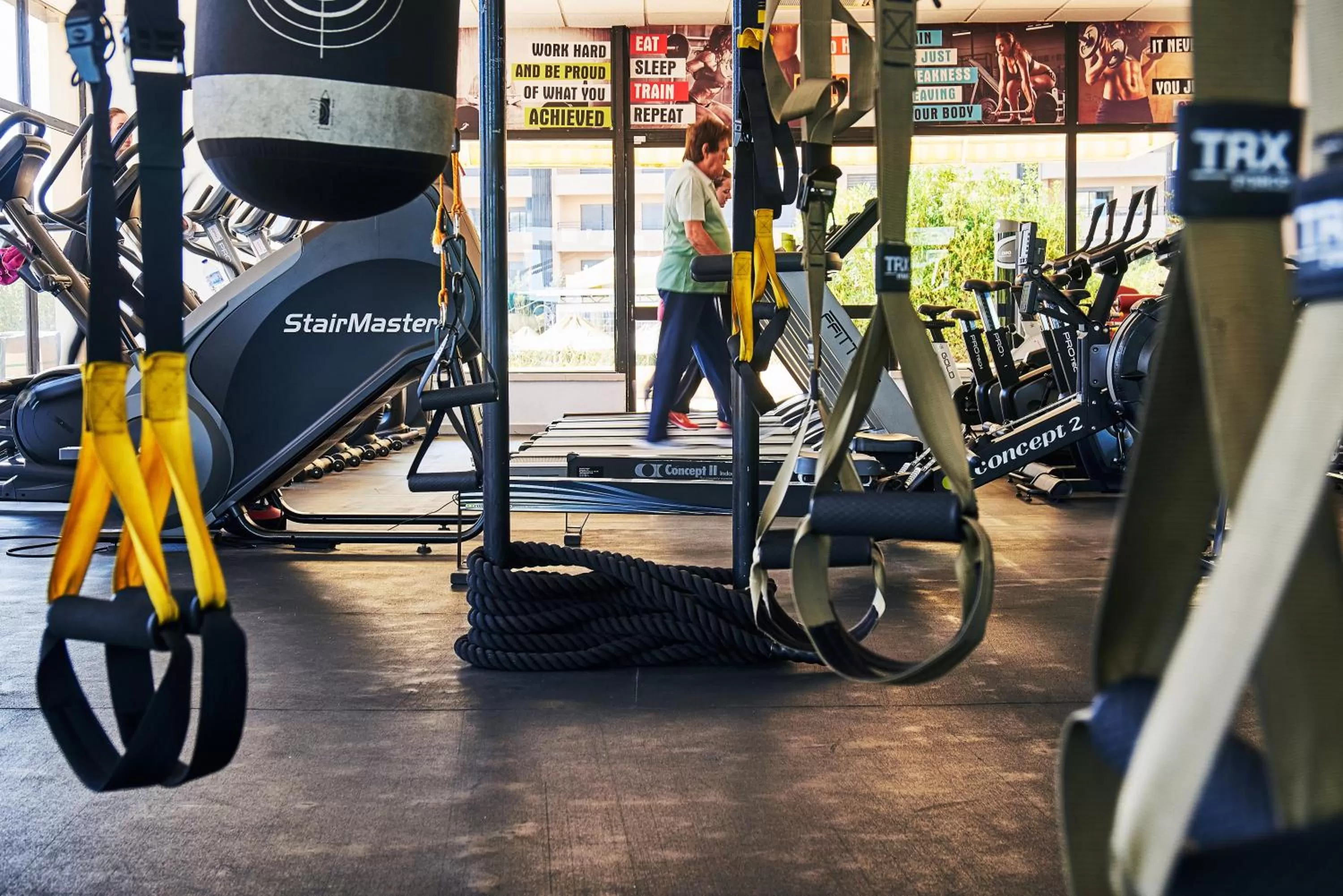 Fitness centre/facilities in RR Club Amarilis