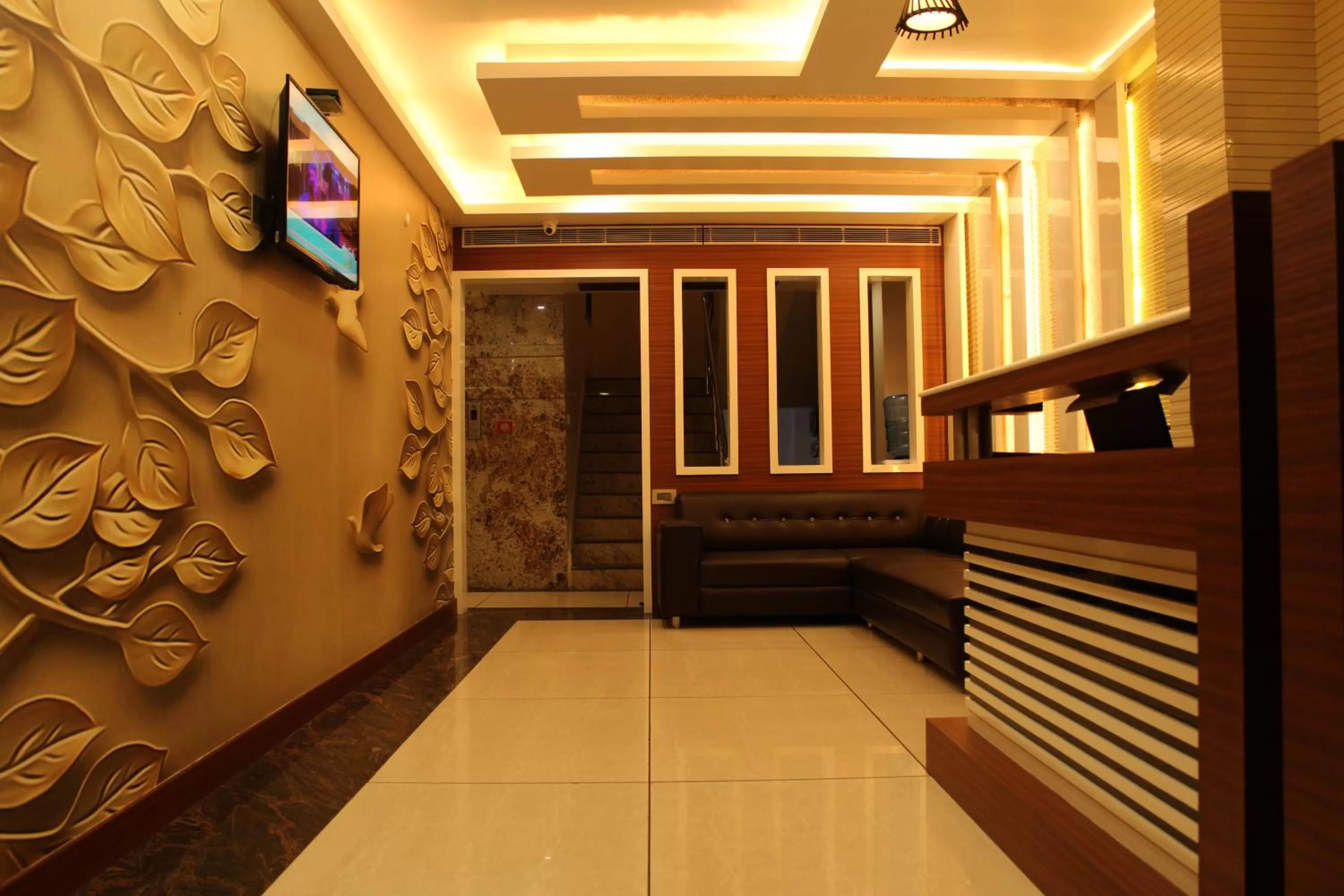 Lobby or reception in Hotel Kama International