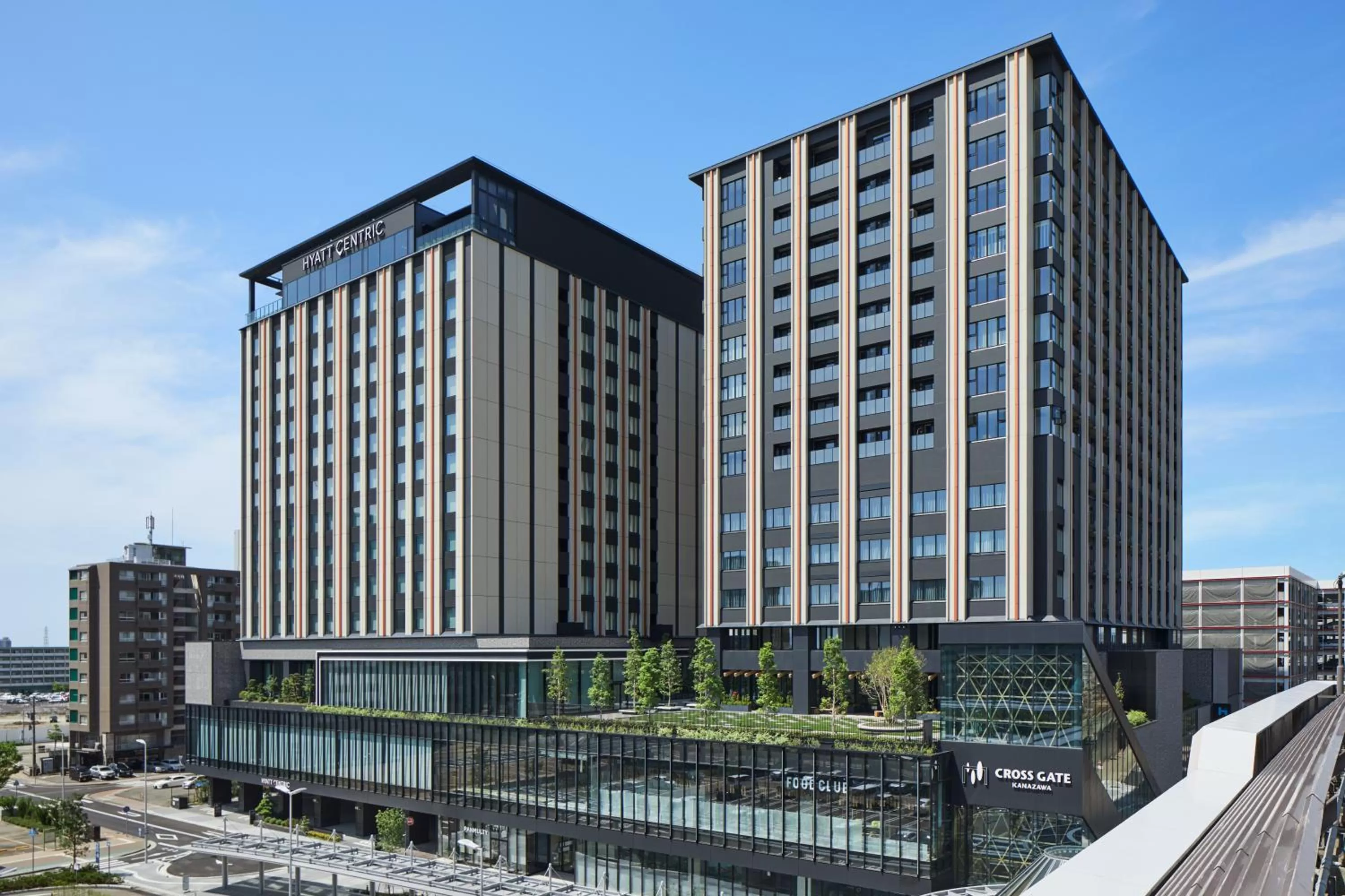 Facade/entrance in Hyatt House Kanazawa